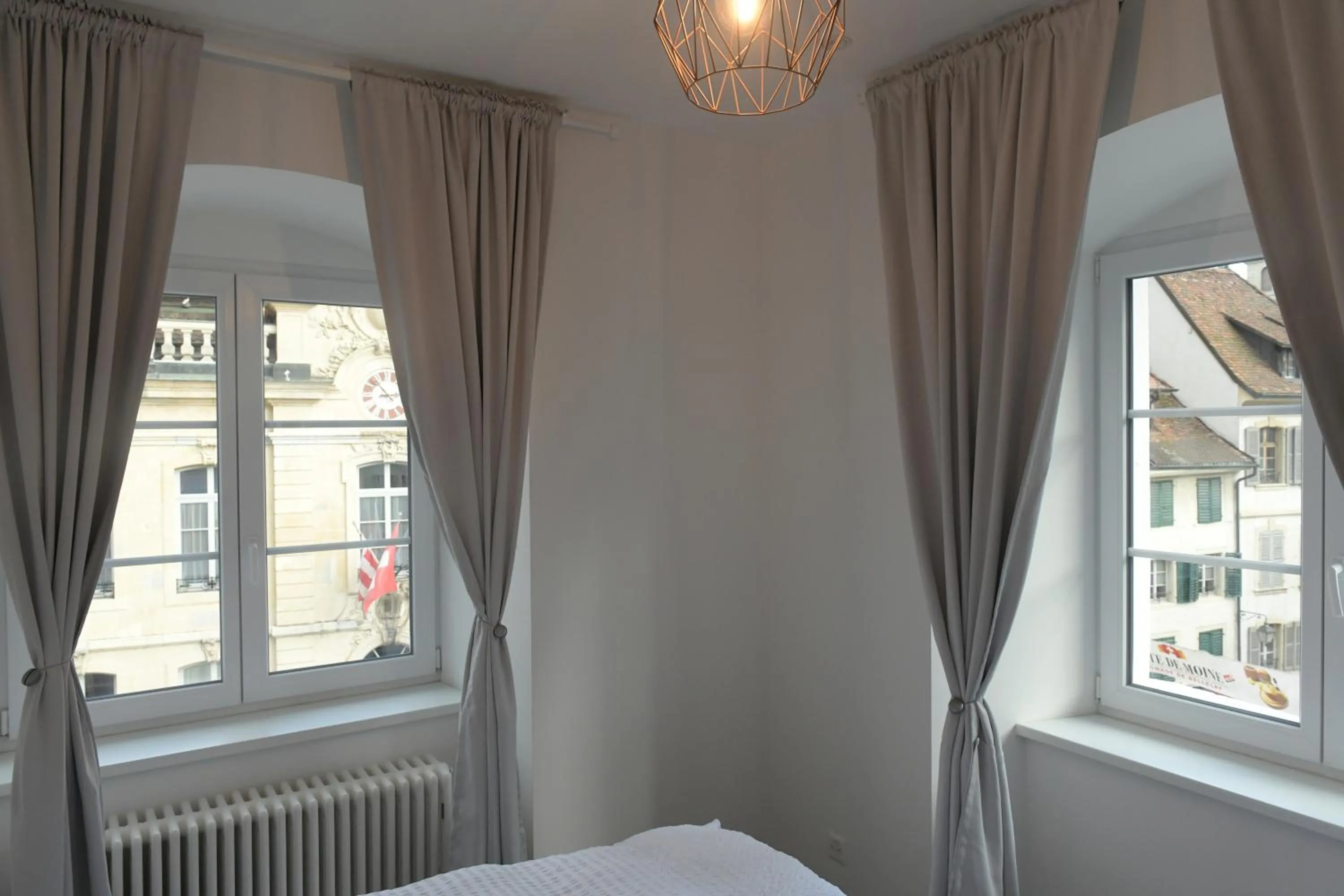 Bedroom, Bed in Albergo Diffuso Porrentruy