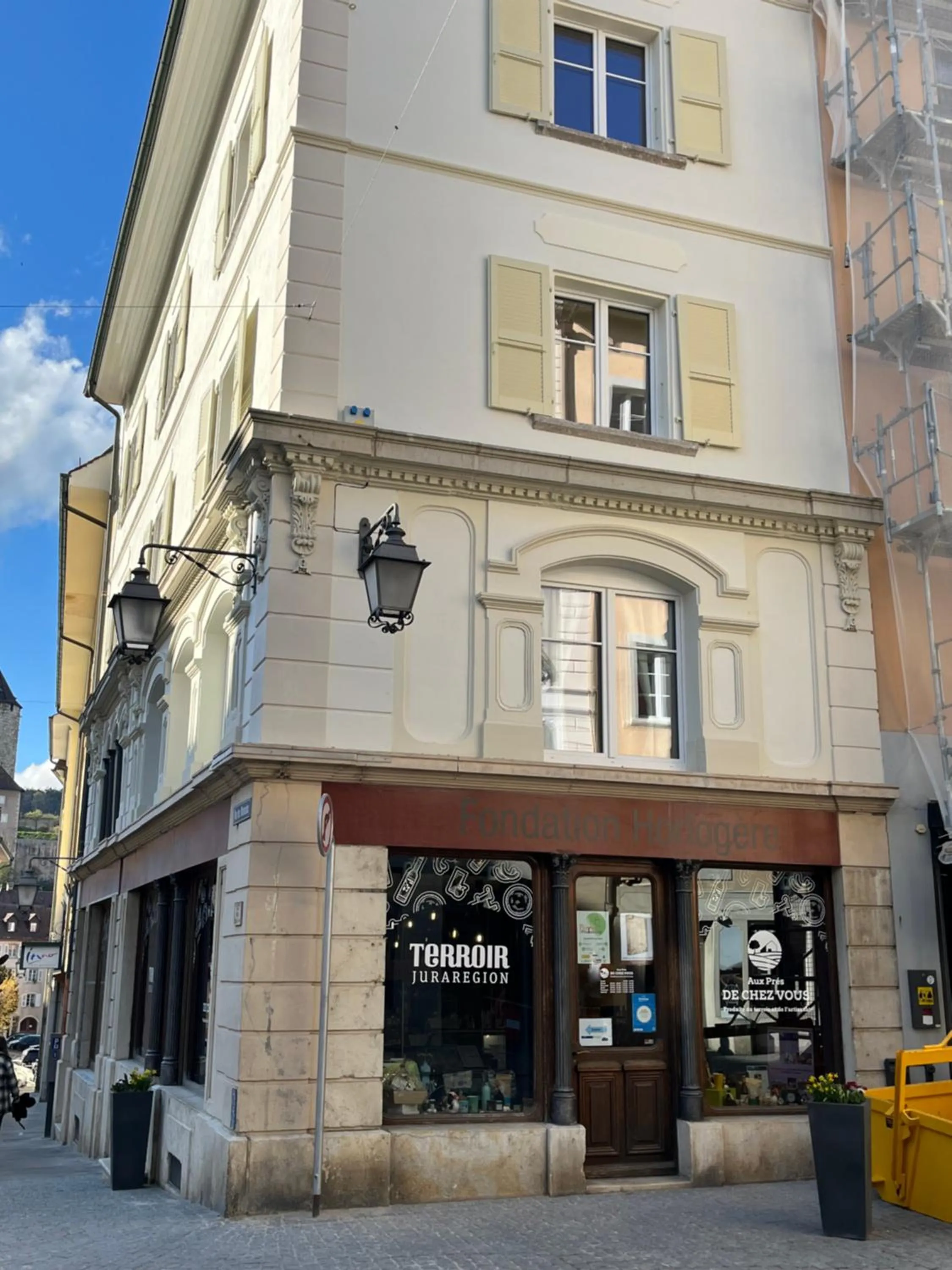 Facade/entrance in Albergo Diffuso Porrentruy