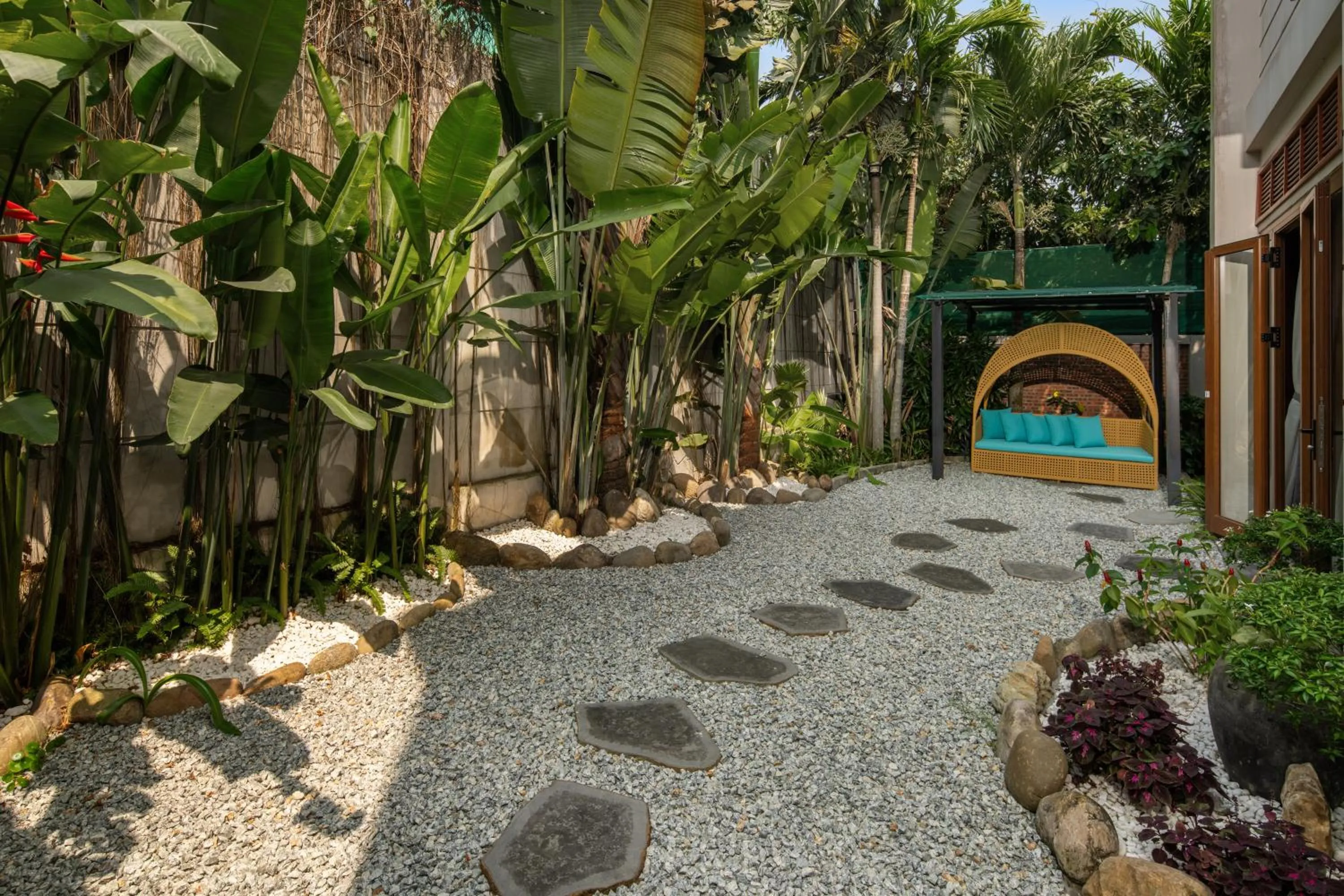 Garden in Silk Sense Hoi An River Resort - Green Luxury Escape