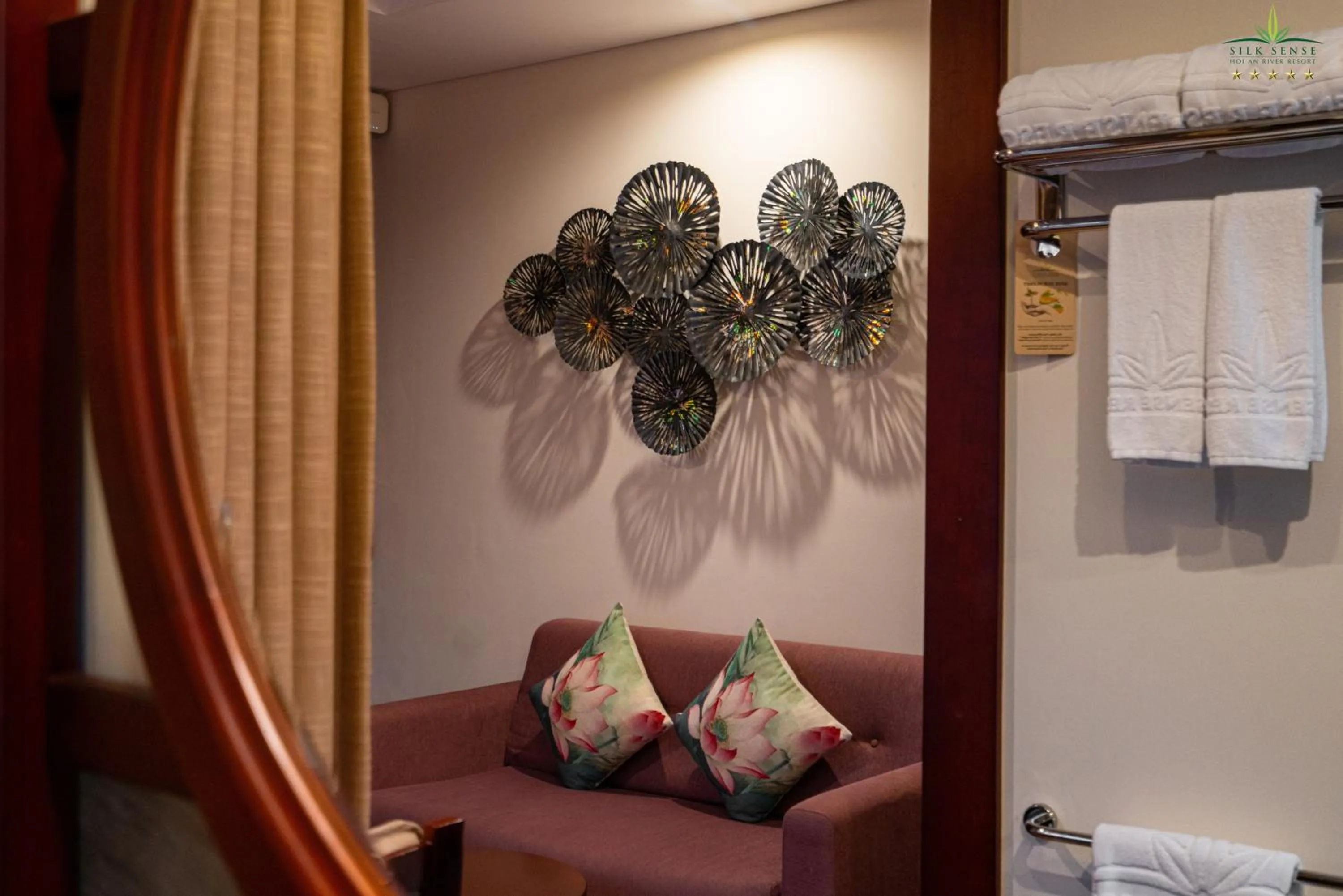 Bathroom in Silk Sense Hoi An River Resort - Green Luxury Escape