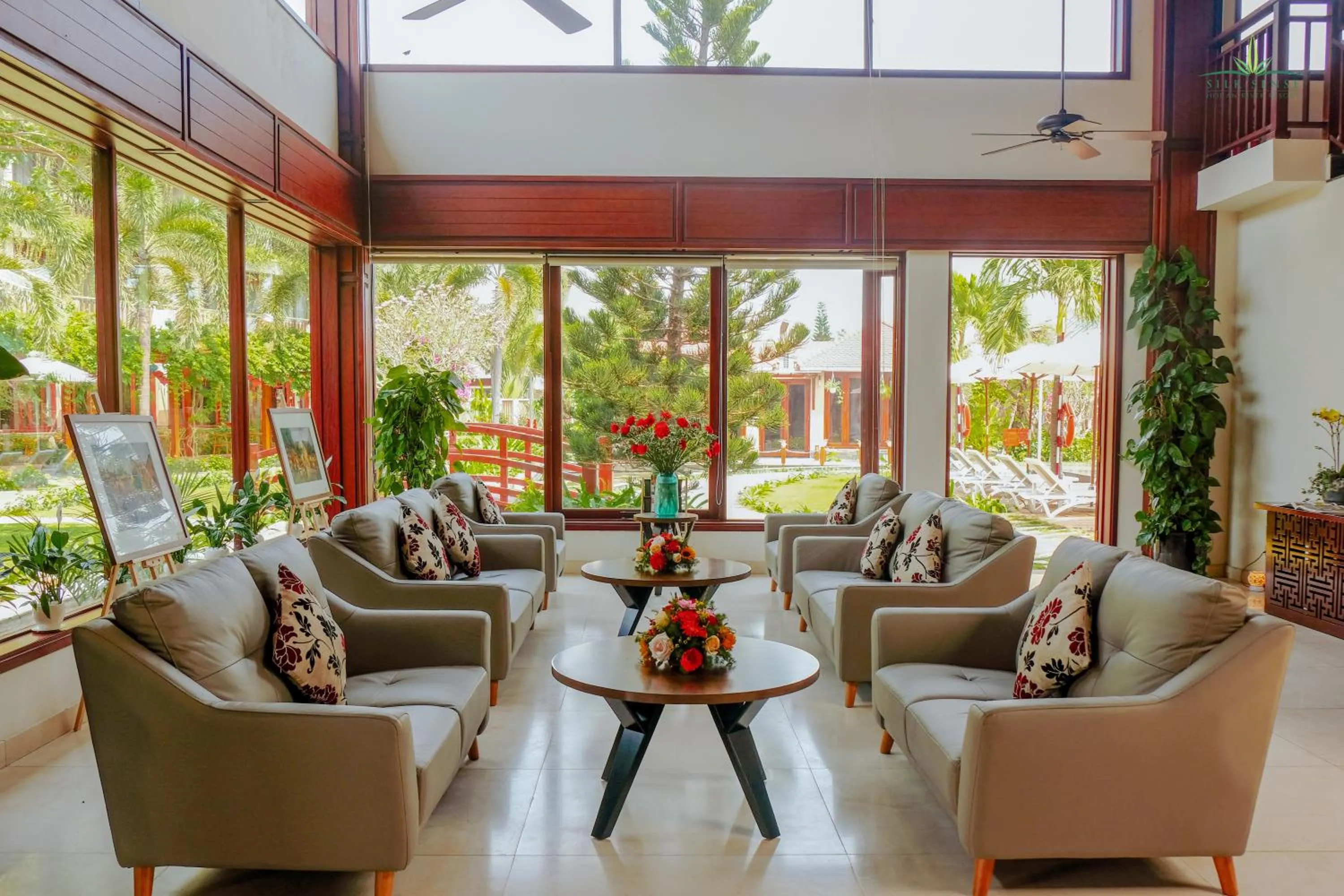 Lobby or reception in Silk Sense Hoi An River Resort - Green Luxury Escape