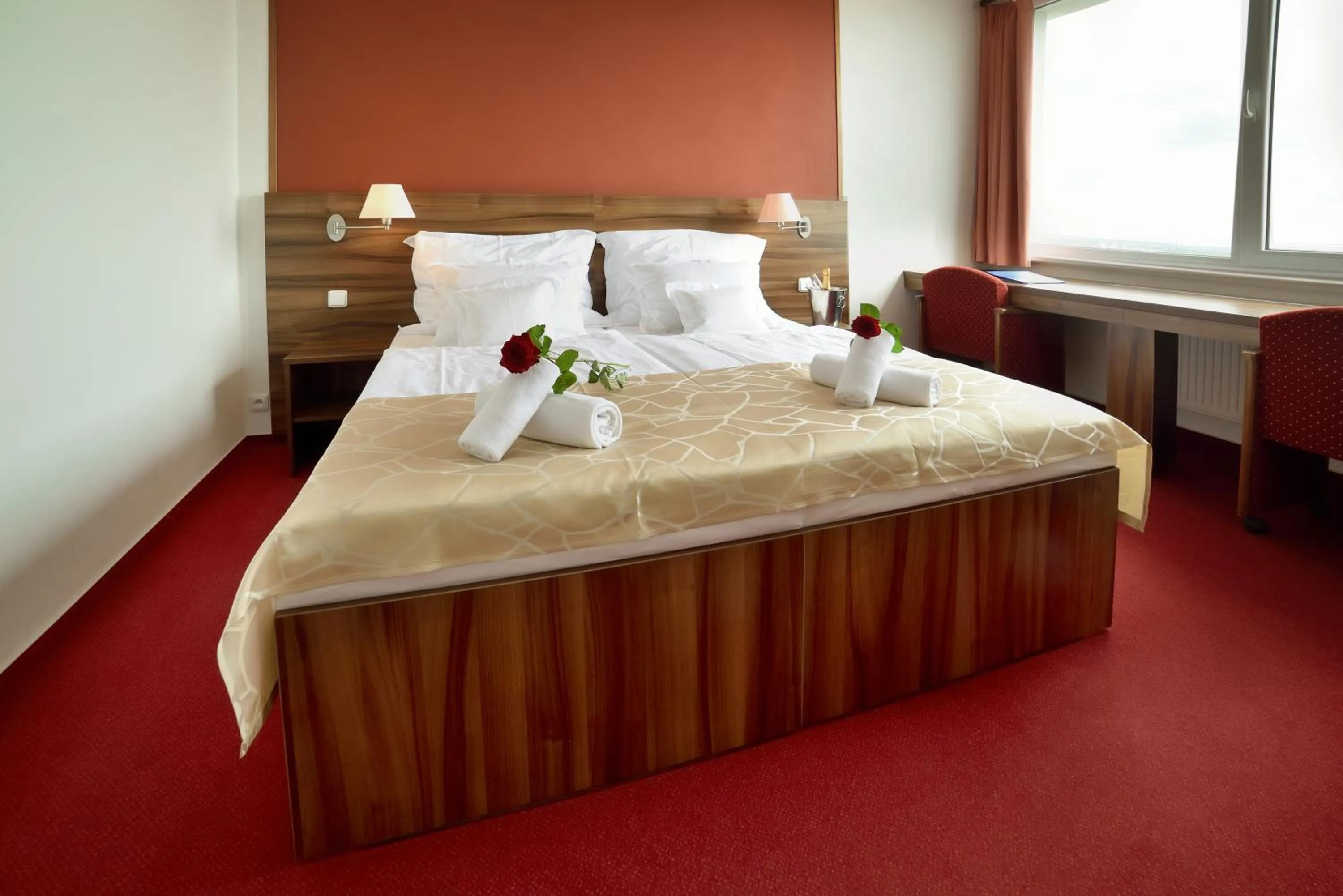 Bed in Hotel Palcát