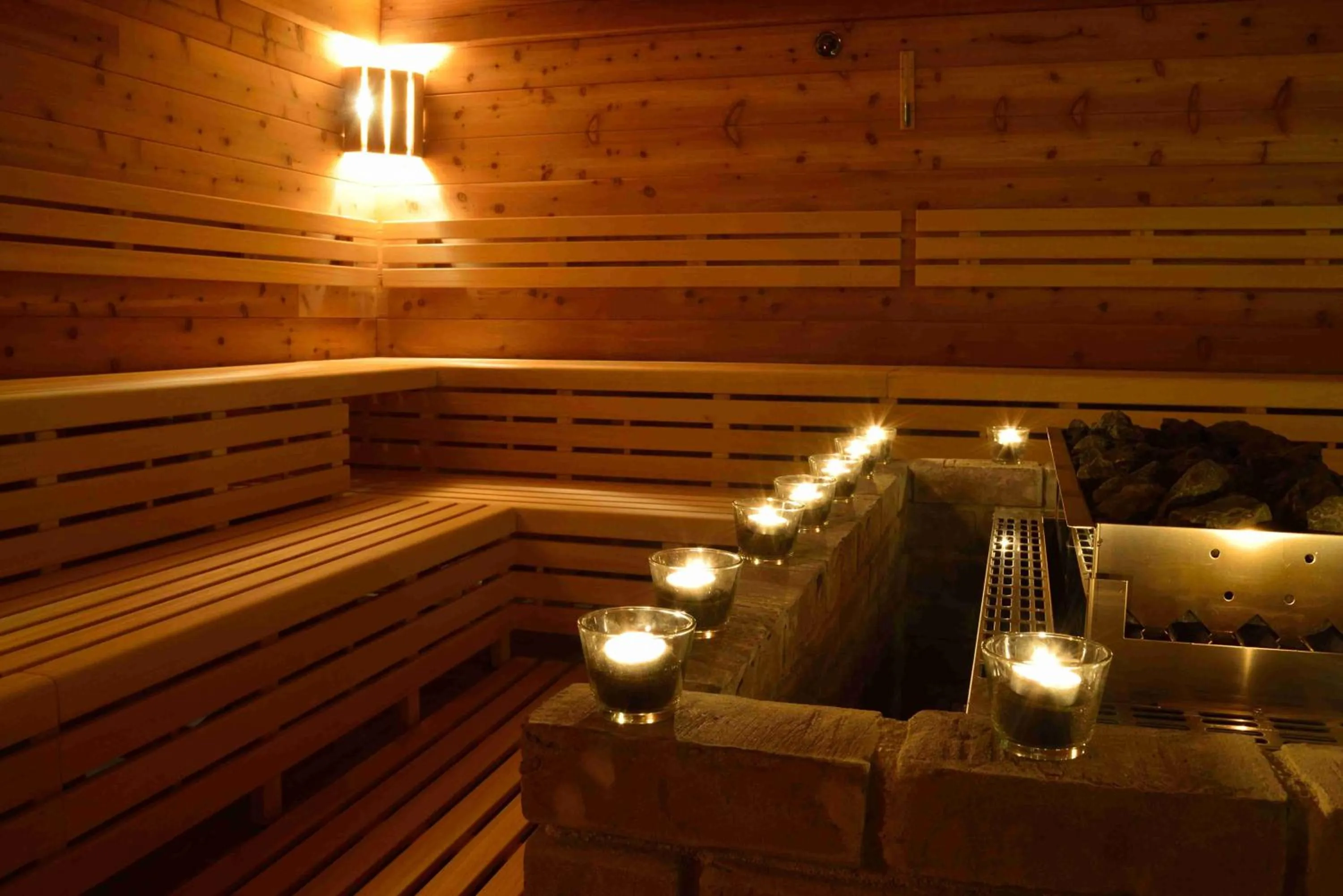Sauna in Hotel Palcát