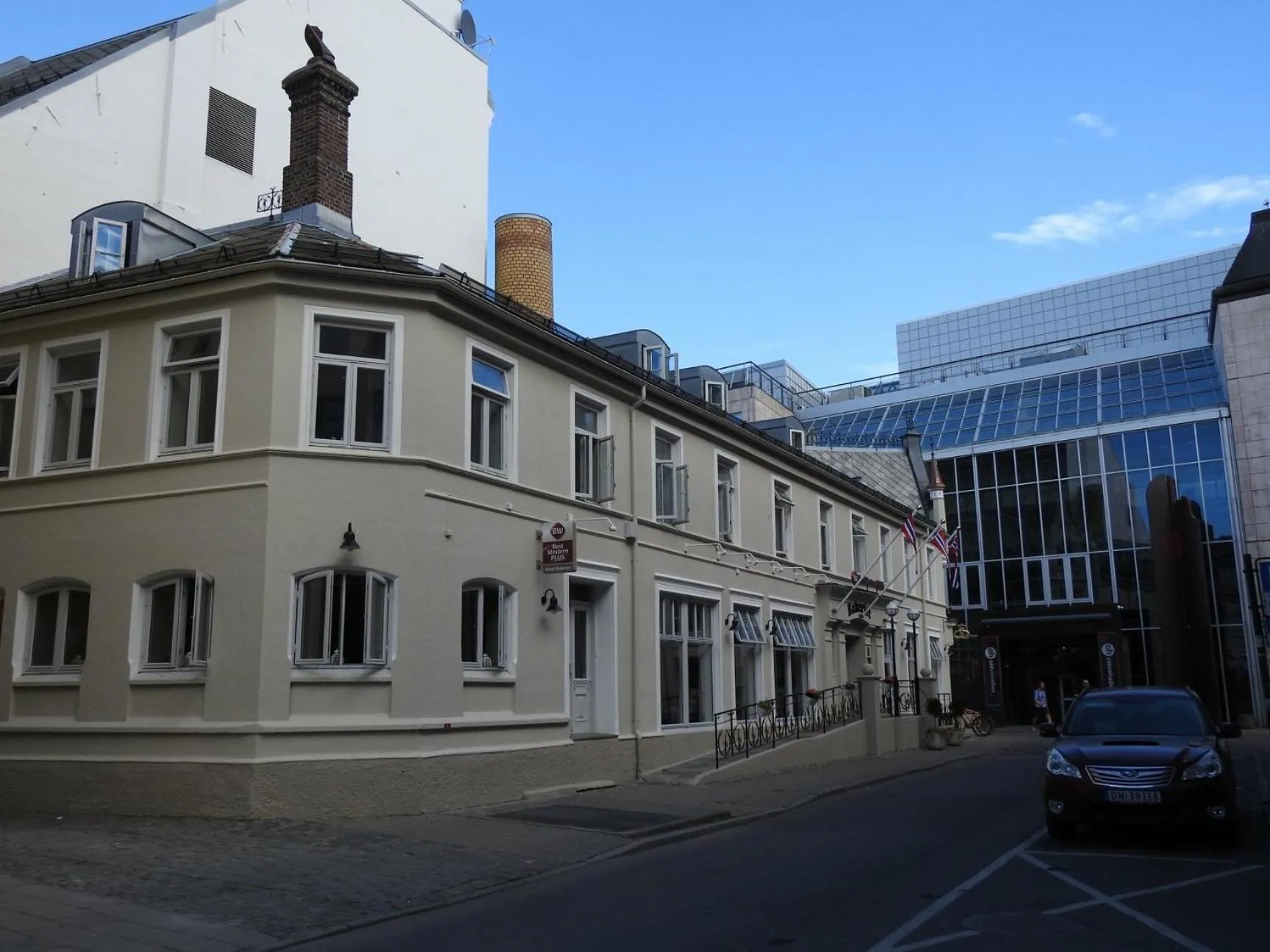 Property building in Best Western Plus Hotel Bakeriet