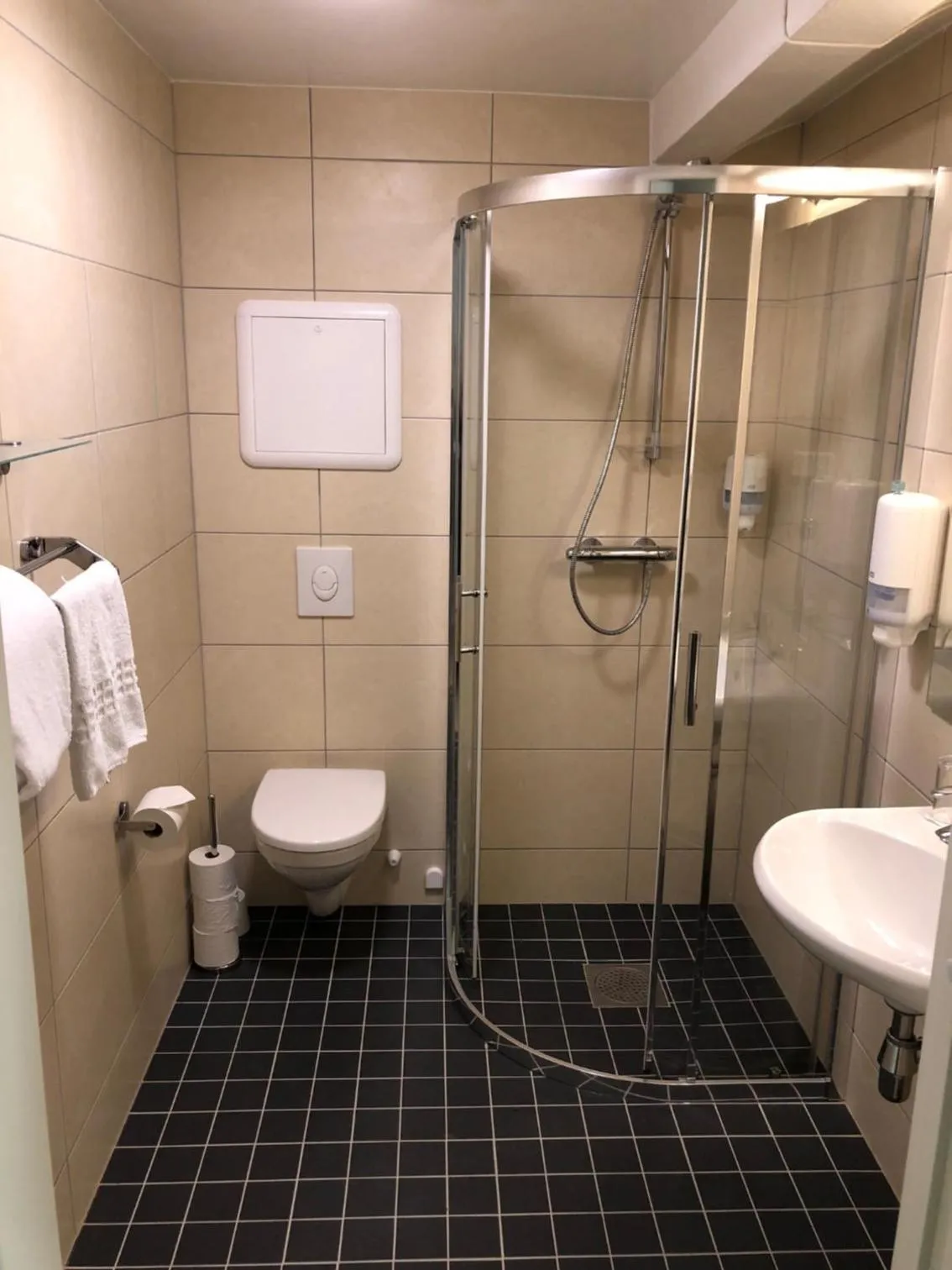 Shower in Best Western Plus Hotel Bakeriet