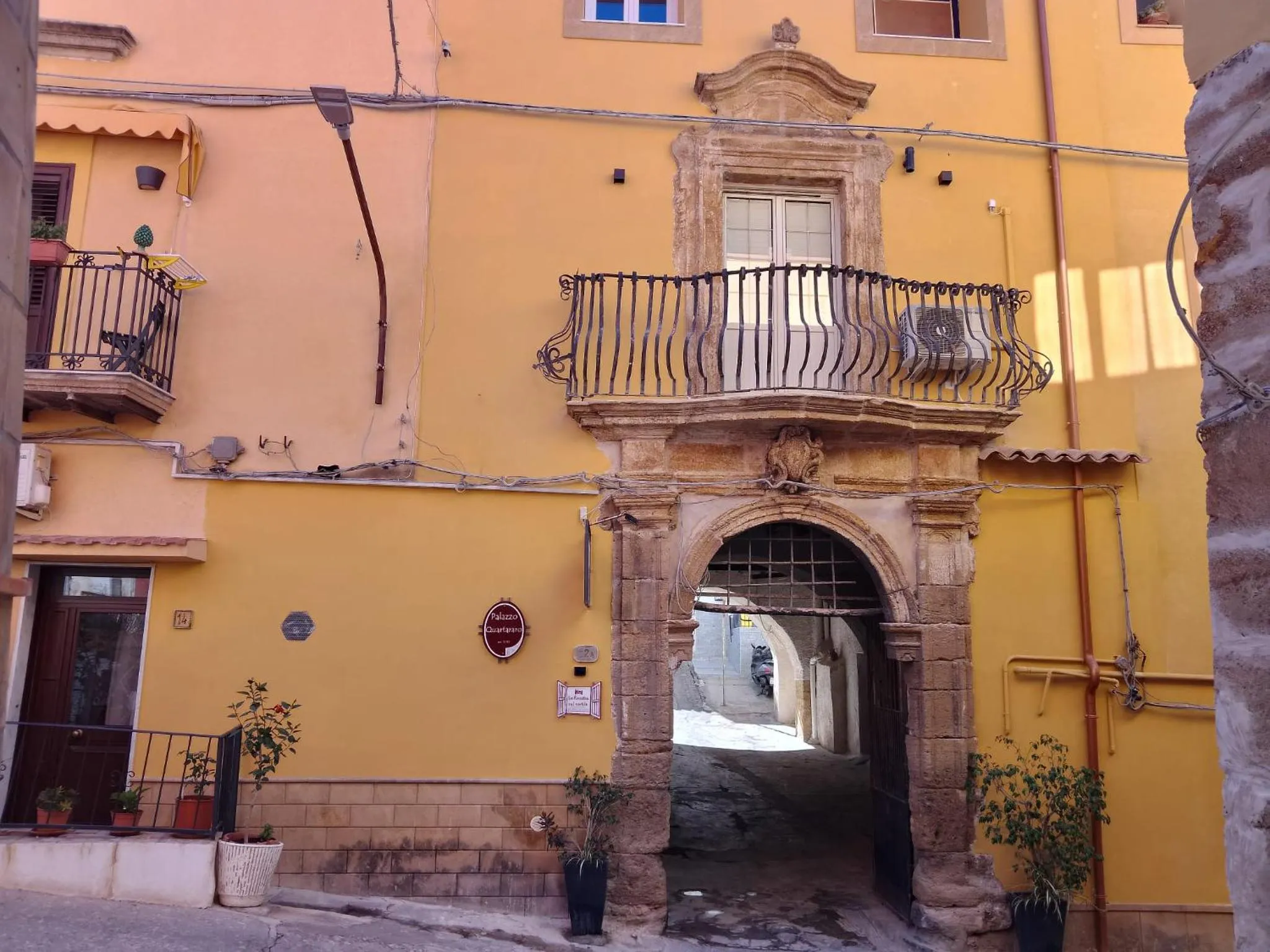 Property building in La Finestra sul Cortile B&B