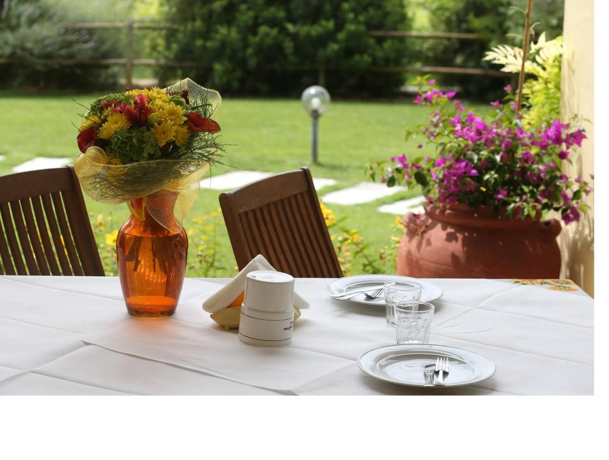 Decorative detail in Agriturismo La Palazzina