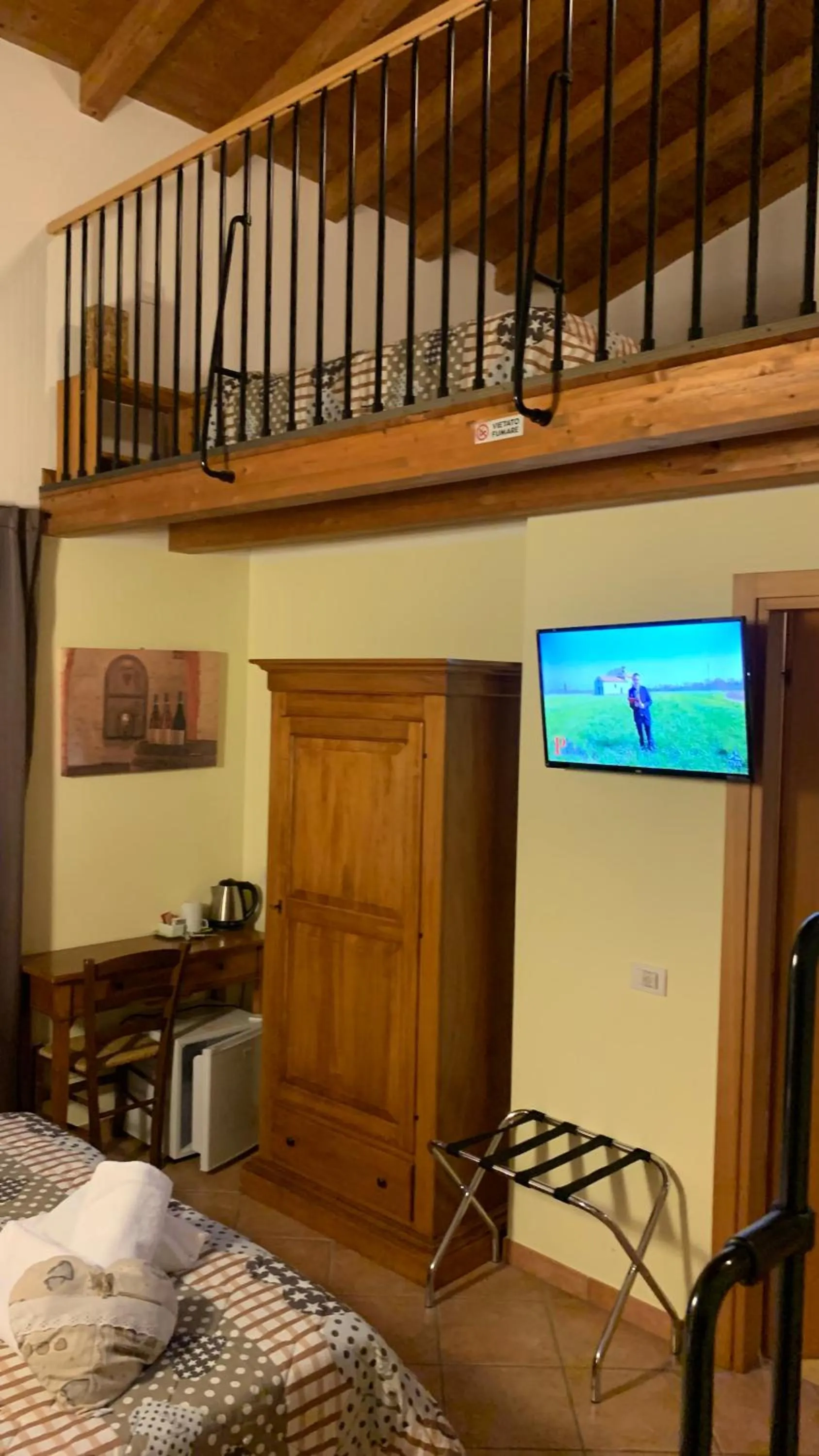 Photo of the whole room, Bed in Agriturismo La Palazzina