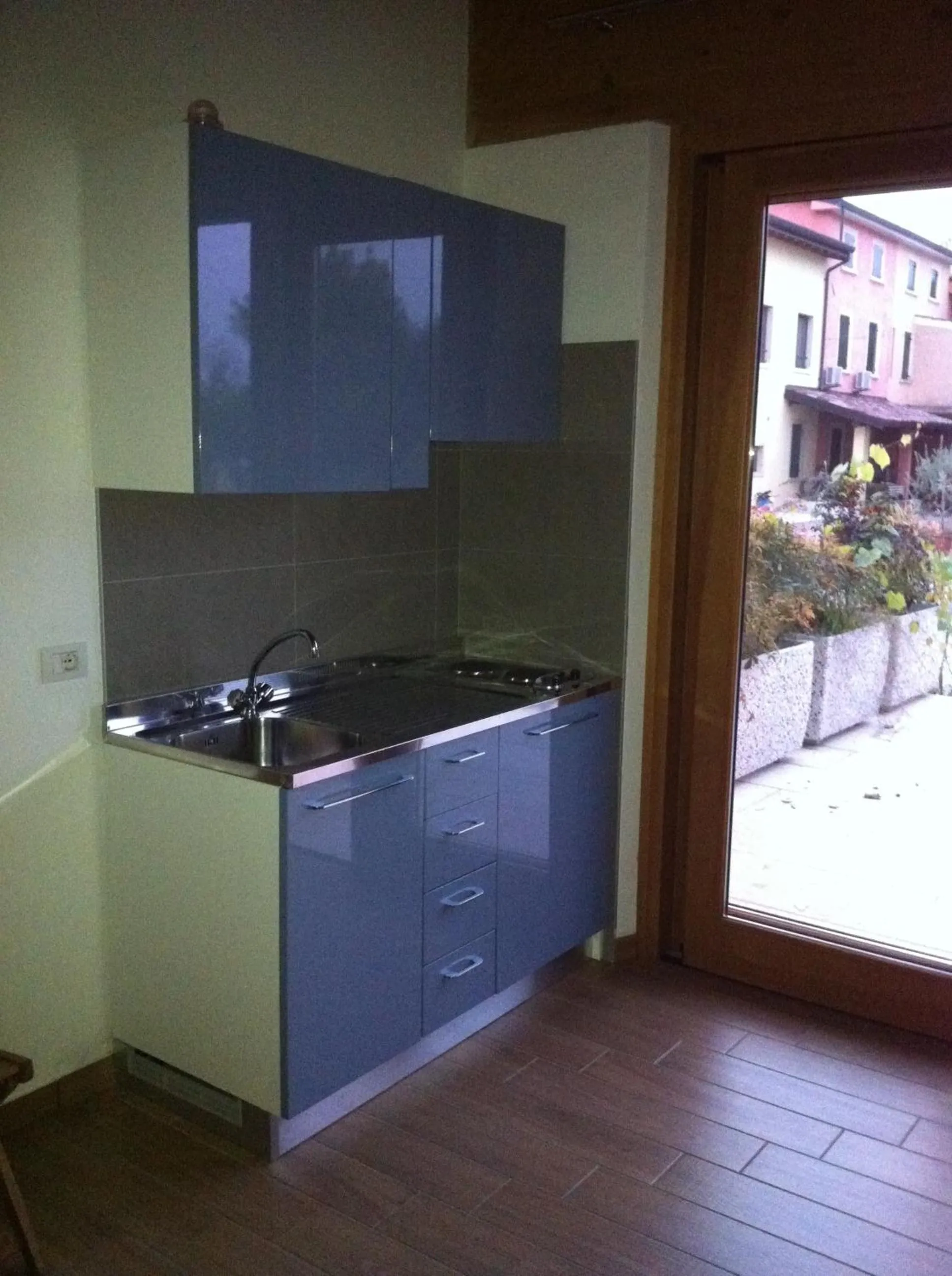 Kitchen or kitchenette in Agriturismo La Palazzina