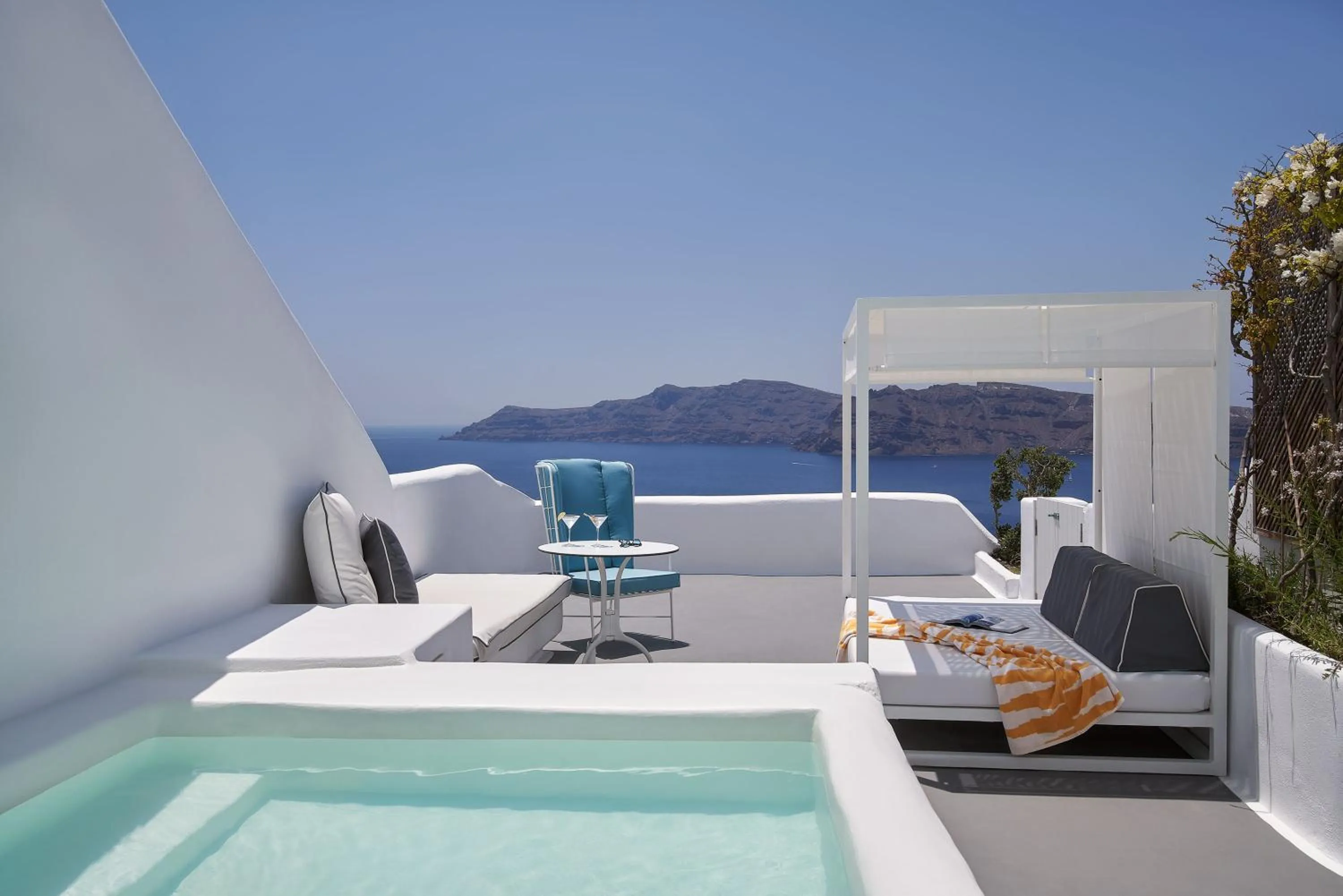 Sea view in Katikies Kirini Santorini - The Leading Hotels Of The World