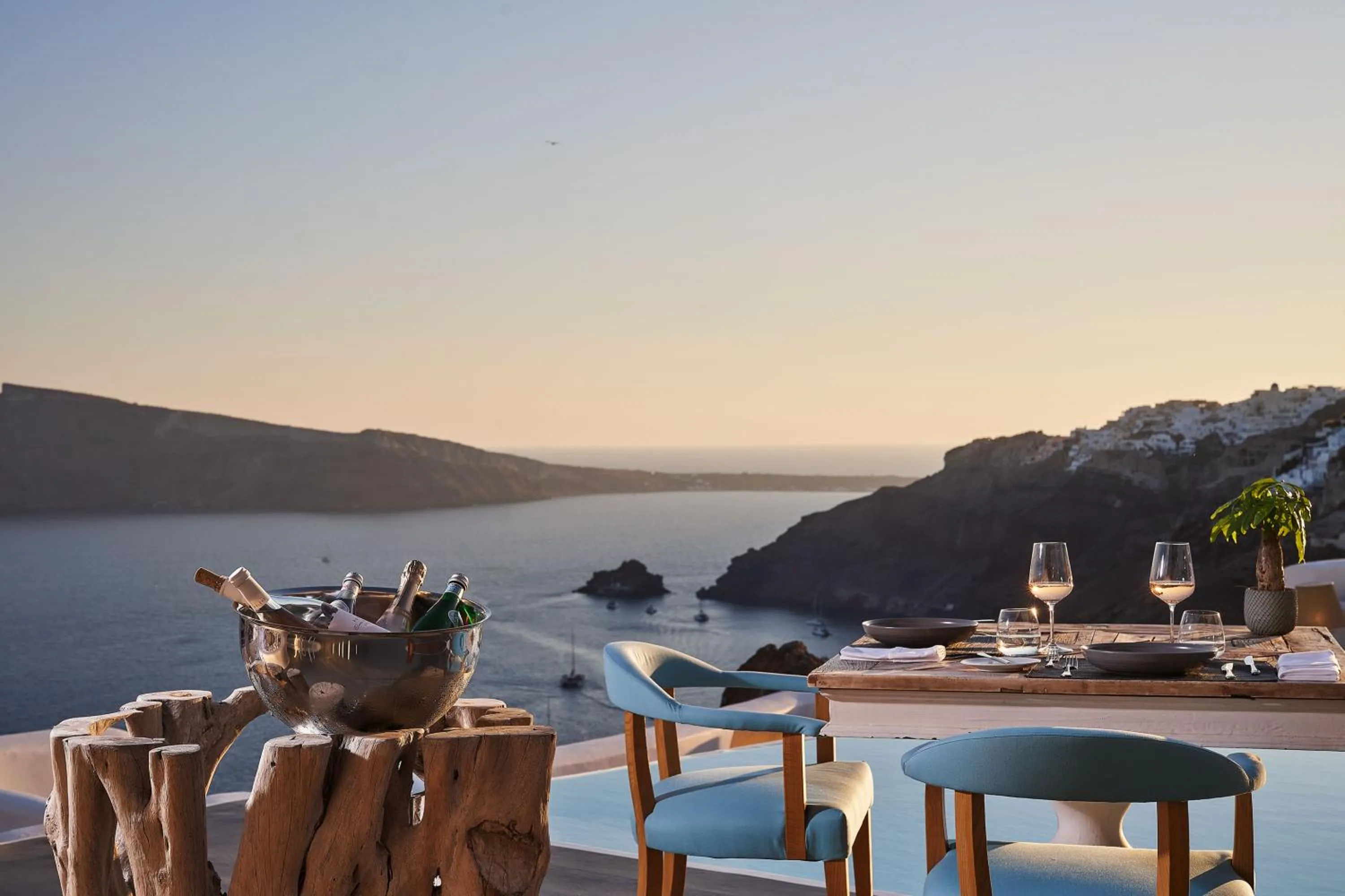 Sea view in Katikies Kirini Santorini - The Leading Hotels Of The World