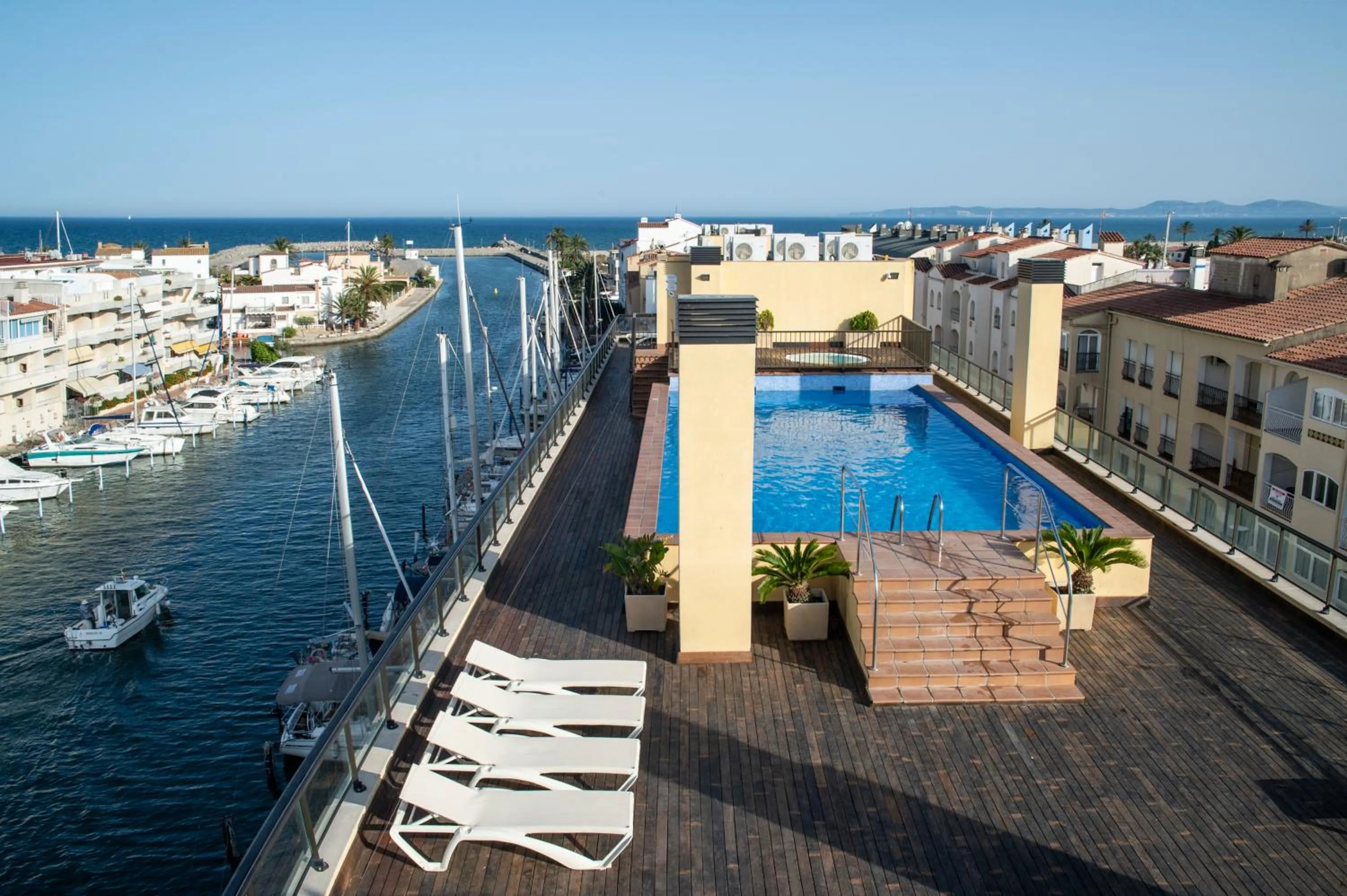 Balcony/Terrace in Pierre & Vacances Empuriabrava Marina