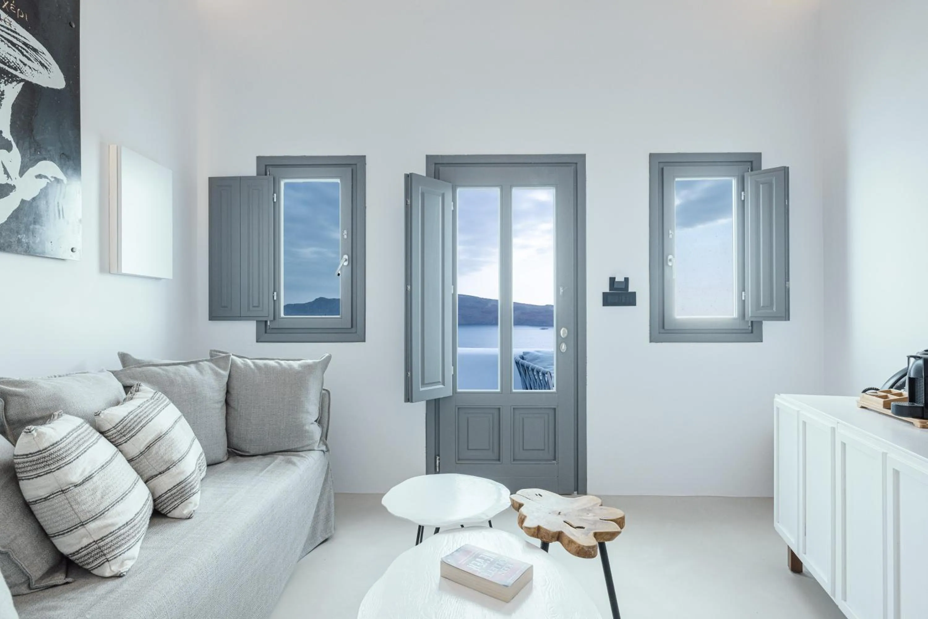 View (from property/room) in IKIES Santorini