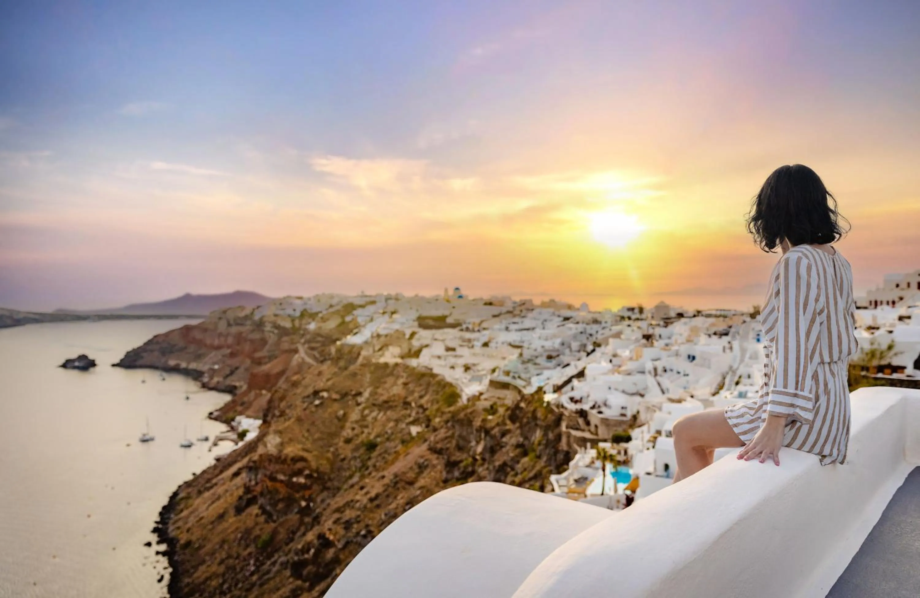 People in IKIES Santorini