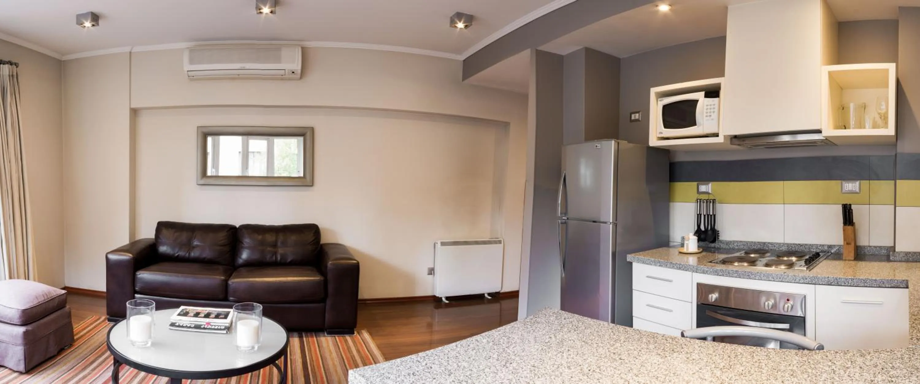 Kitchen or kitchenette in Lastarria Aparts