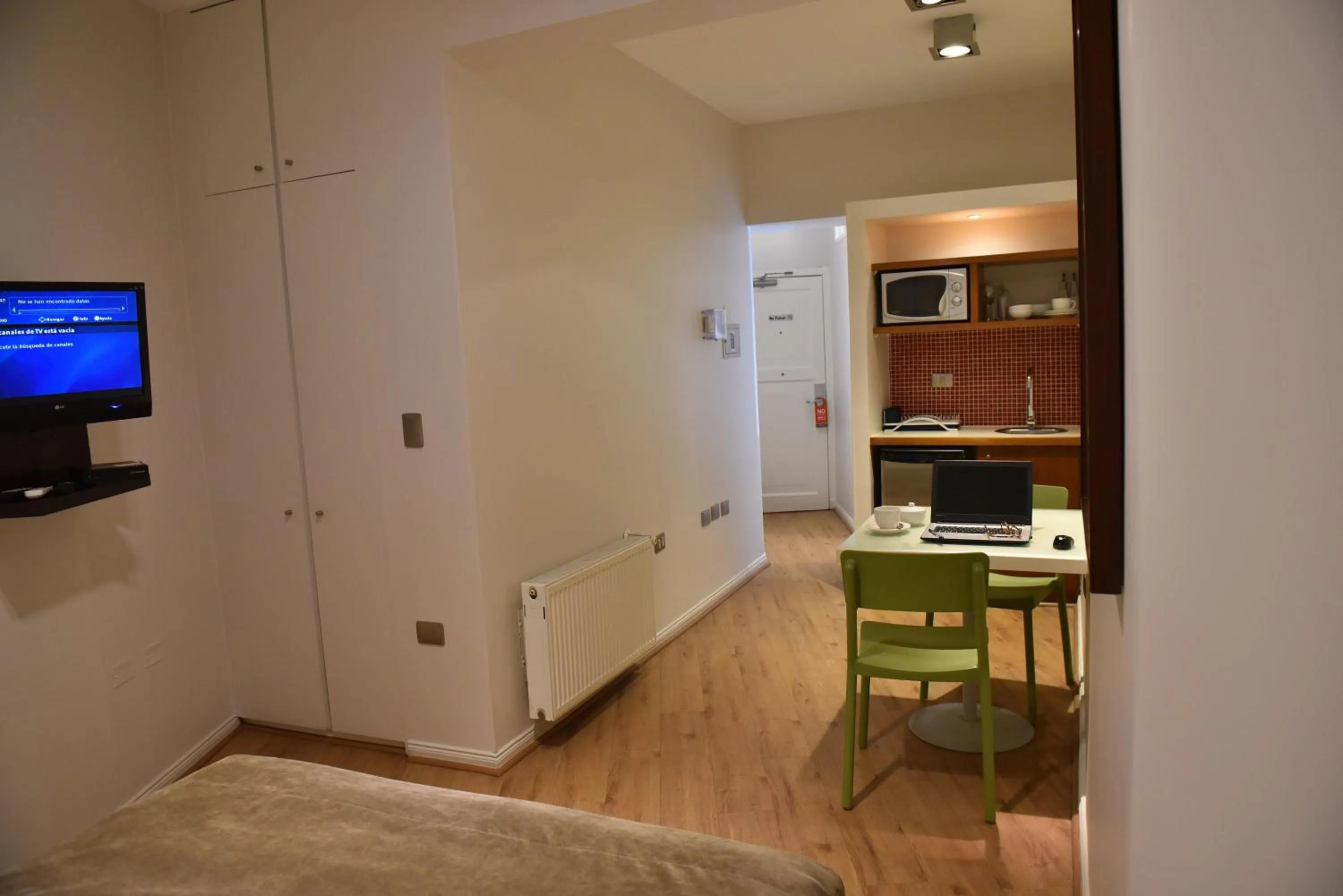 Kitchen or kitchenette in Lastarria Aparts