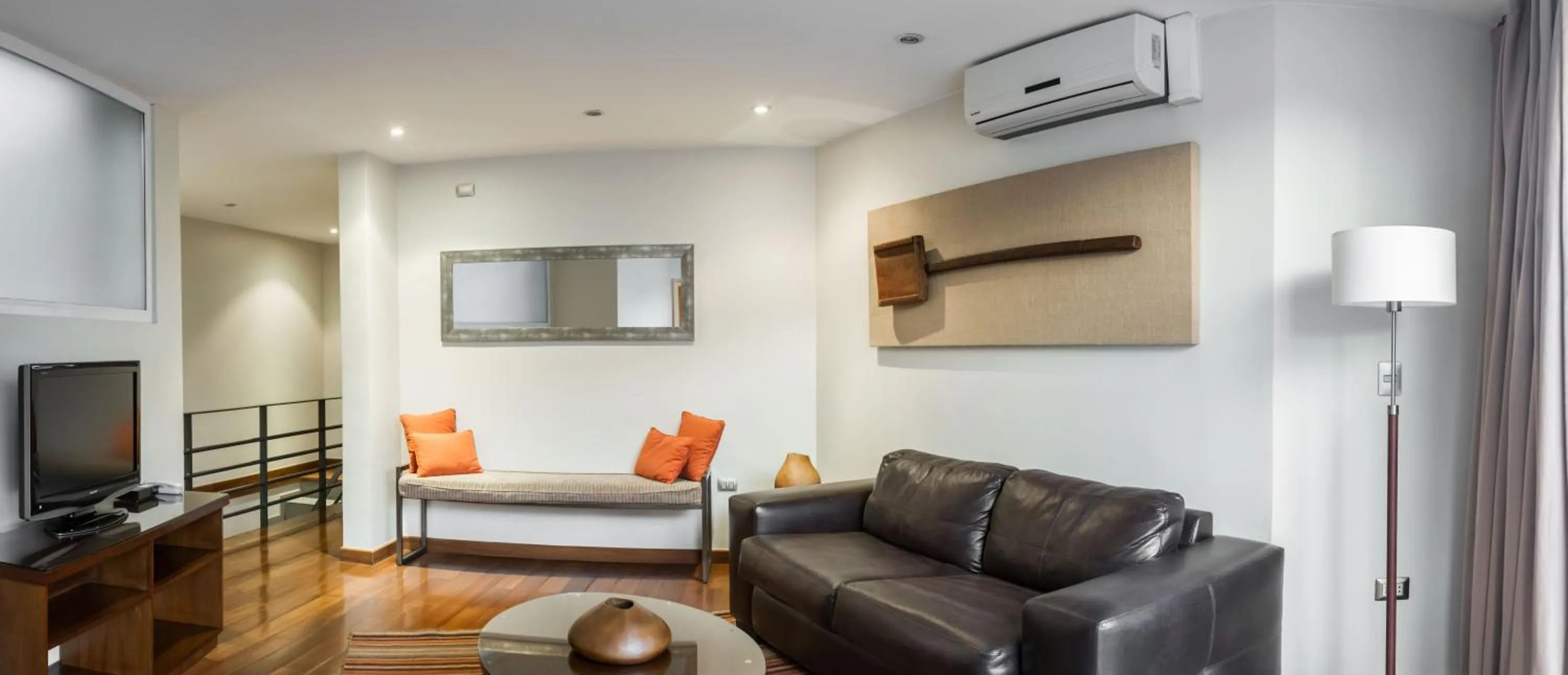 Living room in Lastarria Aparts