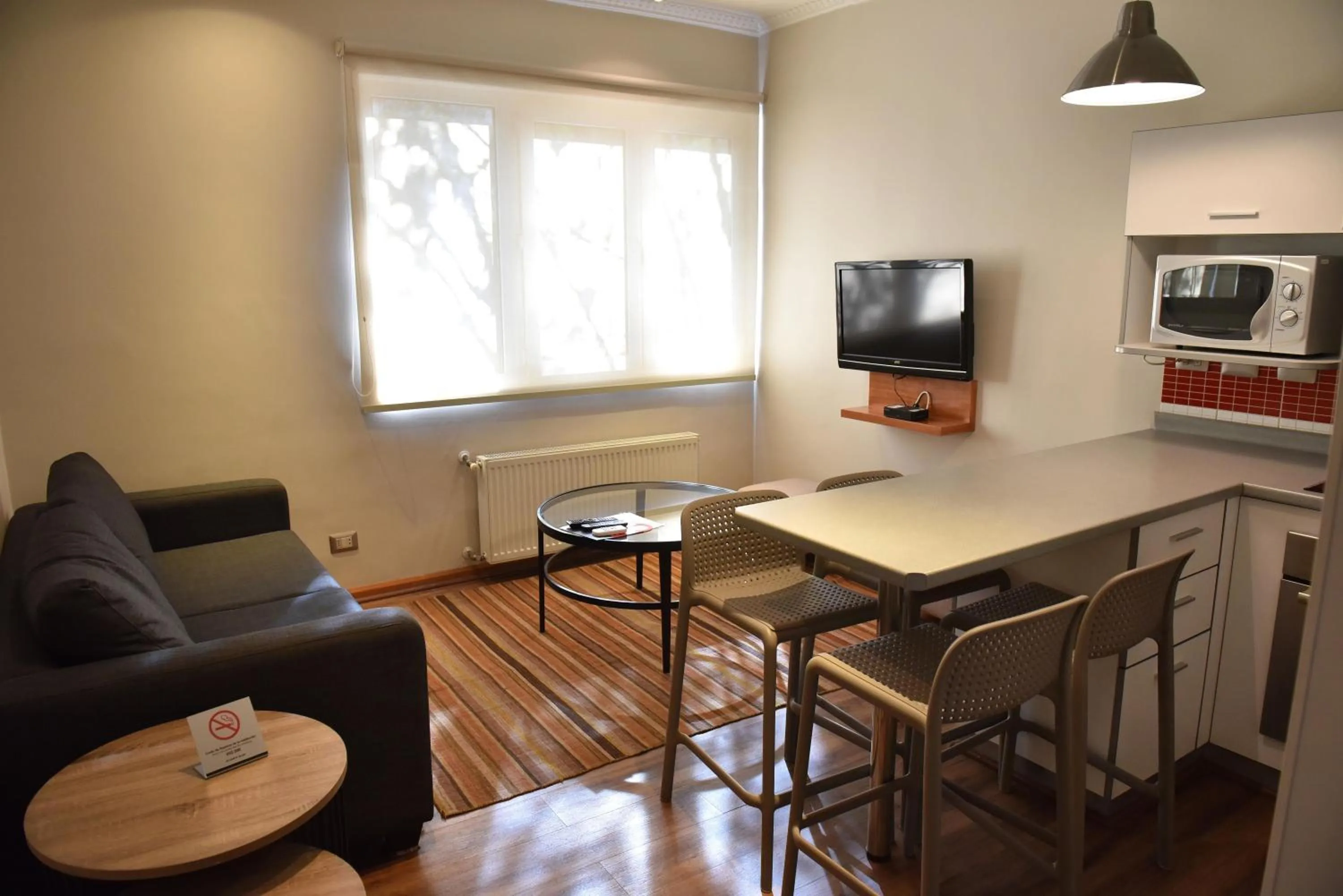 Kitchen or kitchenette in Lastarria Aparts