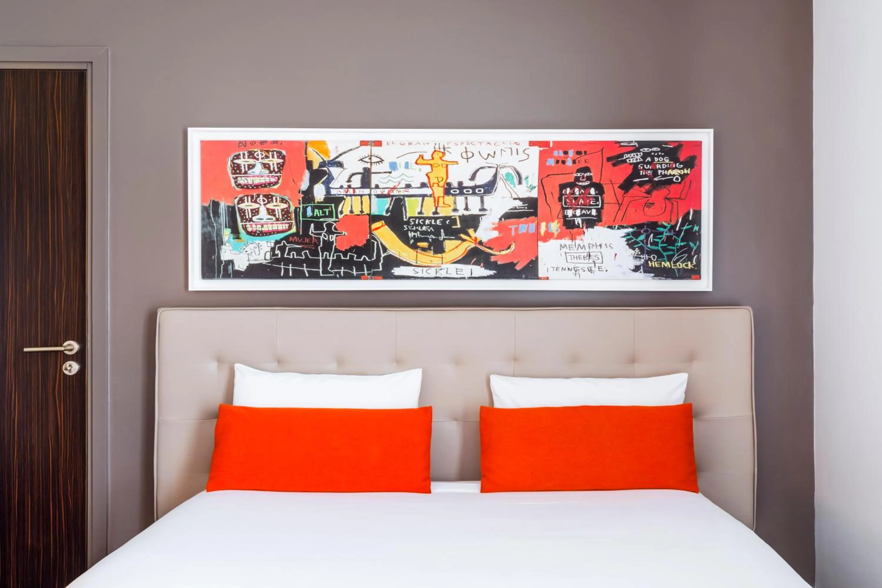 Bedroom, Bed in Adagio Grenoble Centre