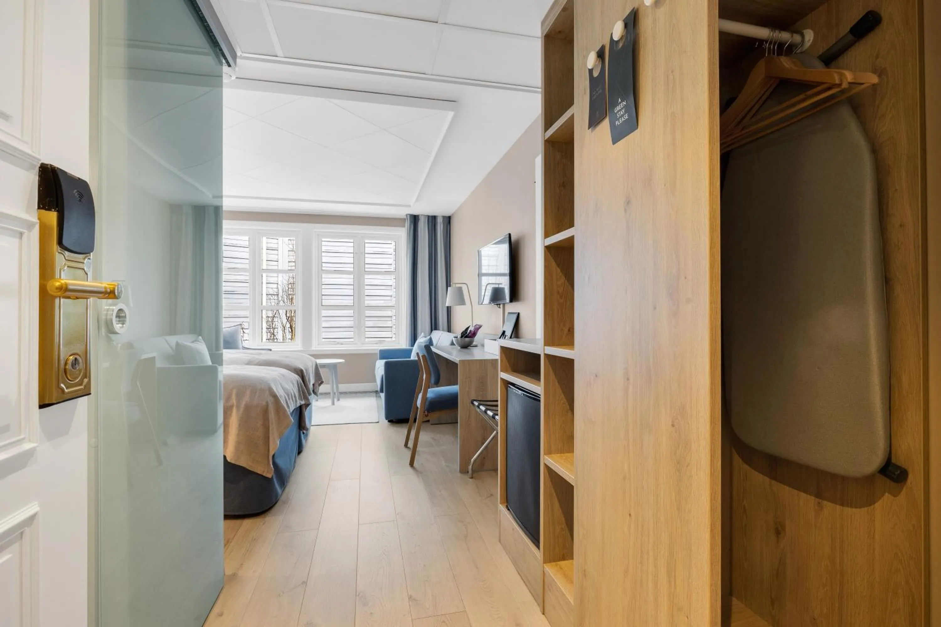 TV and multimedia, Bed in Clarion Hotel Tyholmen