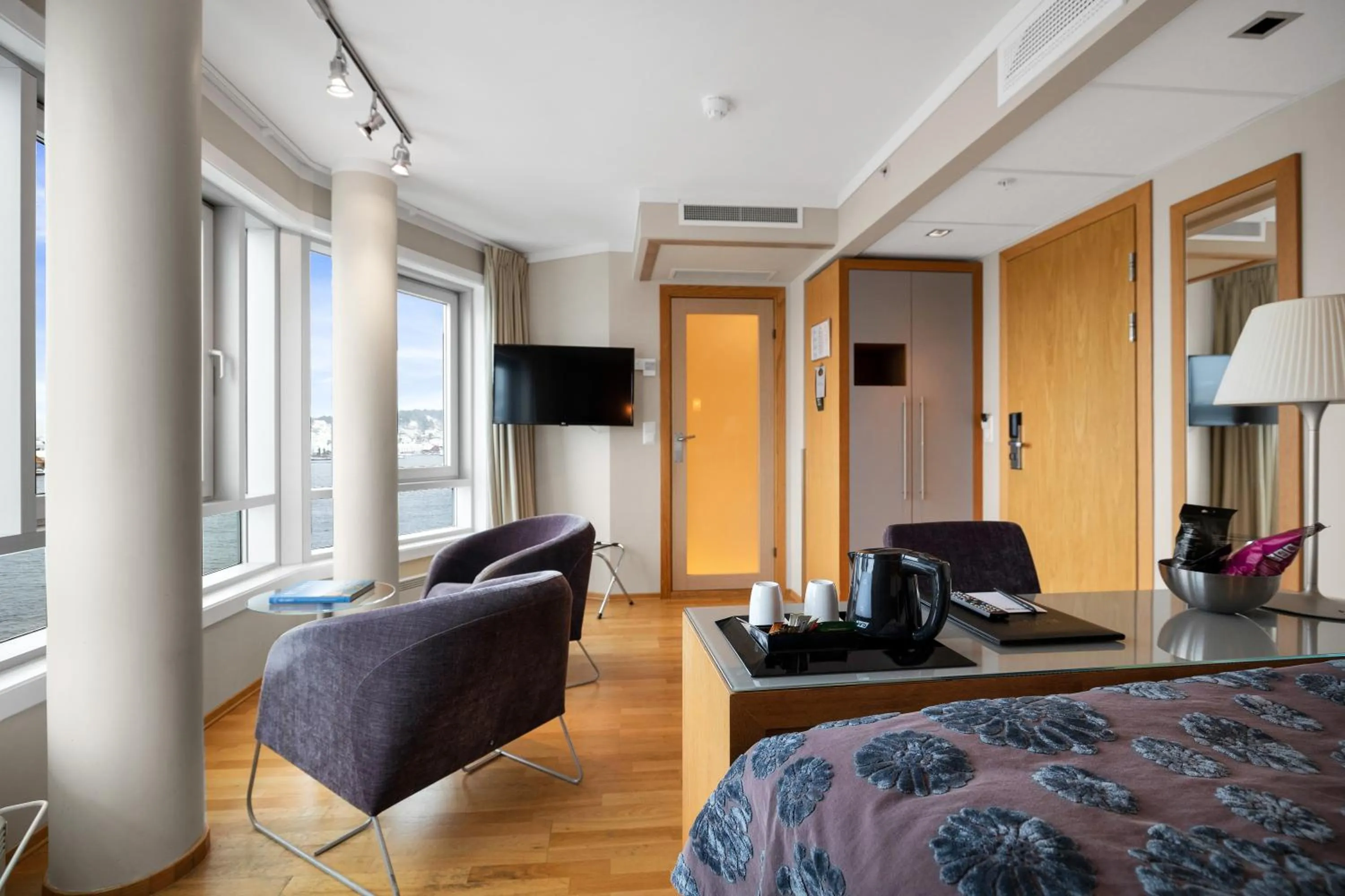 Seating area in Clarion Hotel Tyholmen