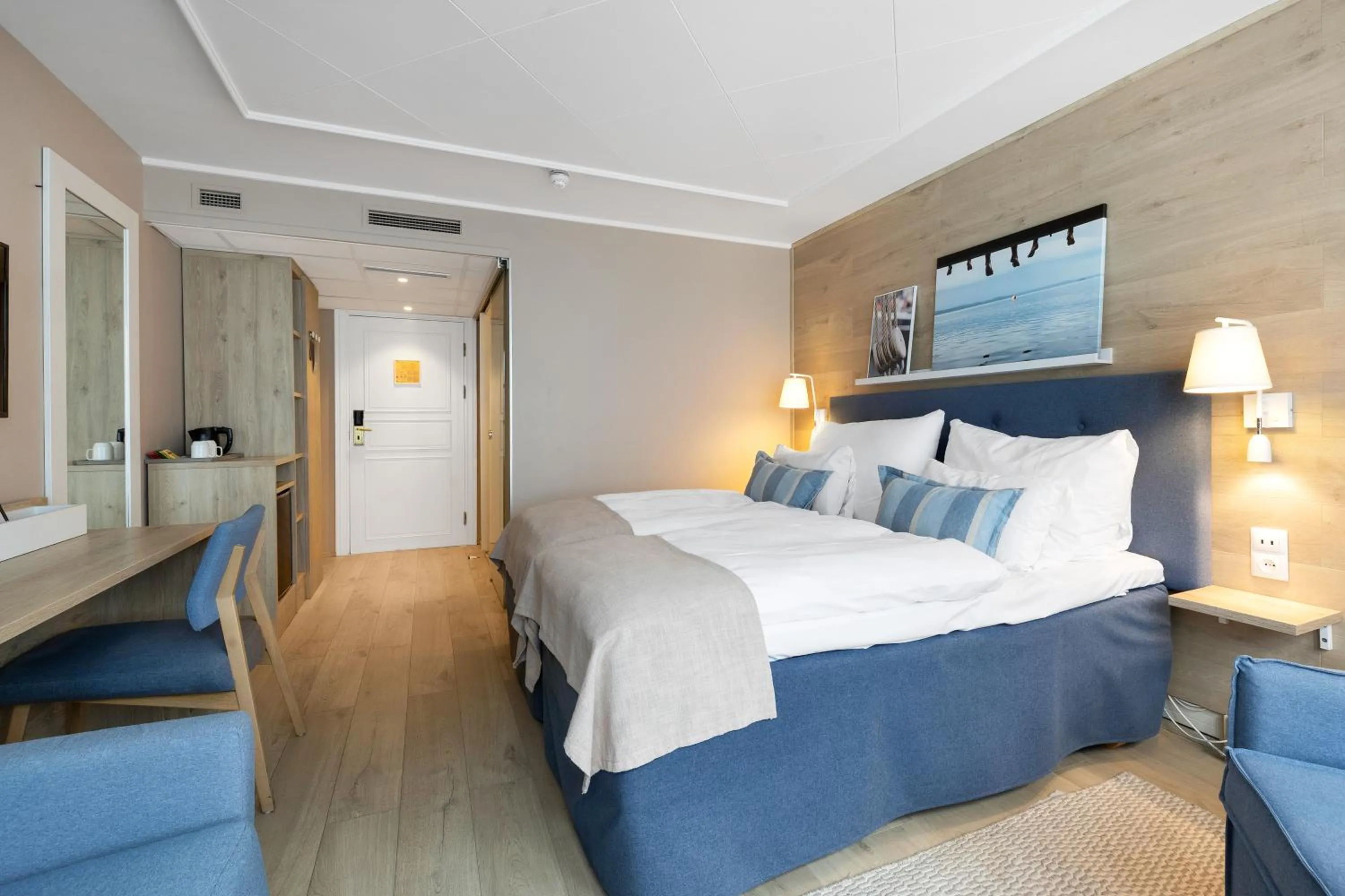 Bed in Clarion Hotel Tyholmen