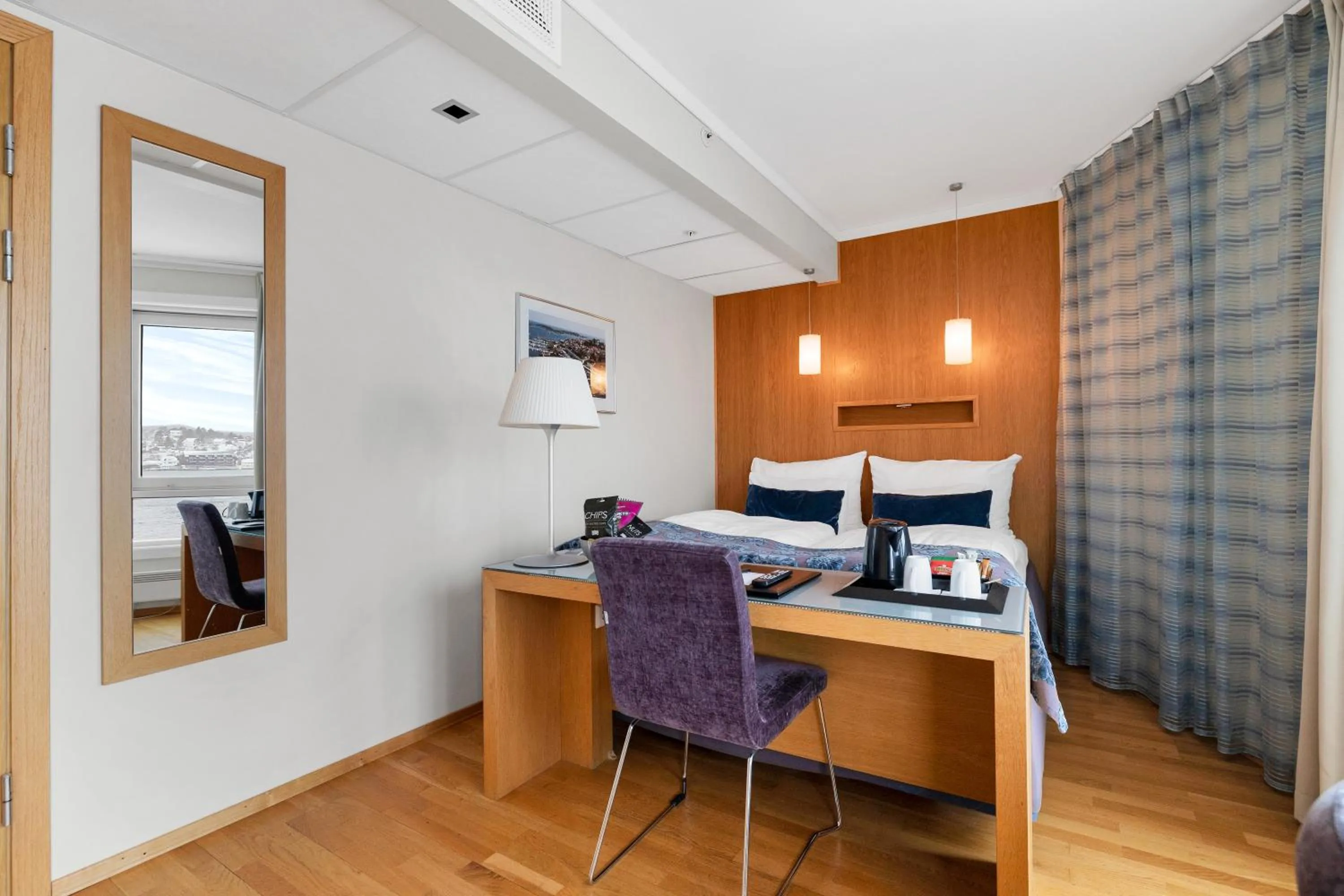 Bed in Clarion Hotel Tyholmen