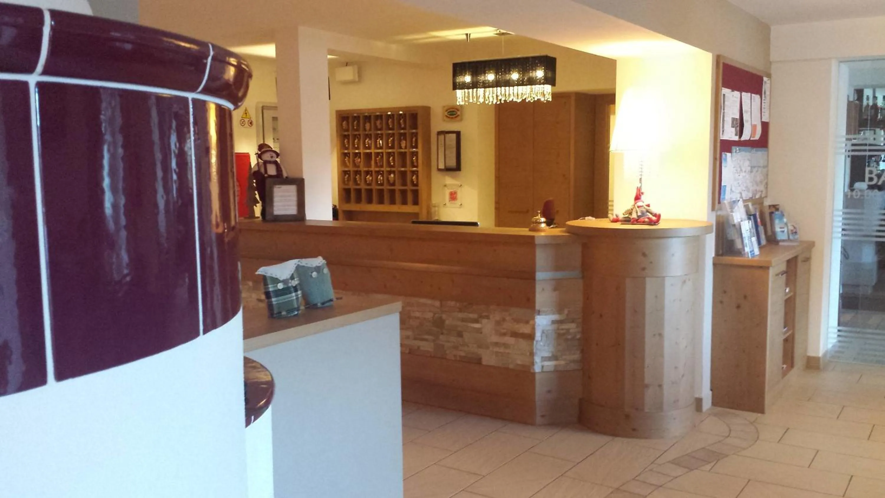 Lobby or reception in Ciasa Alpina Relax Hotel