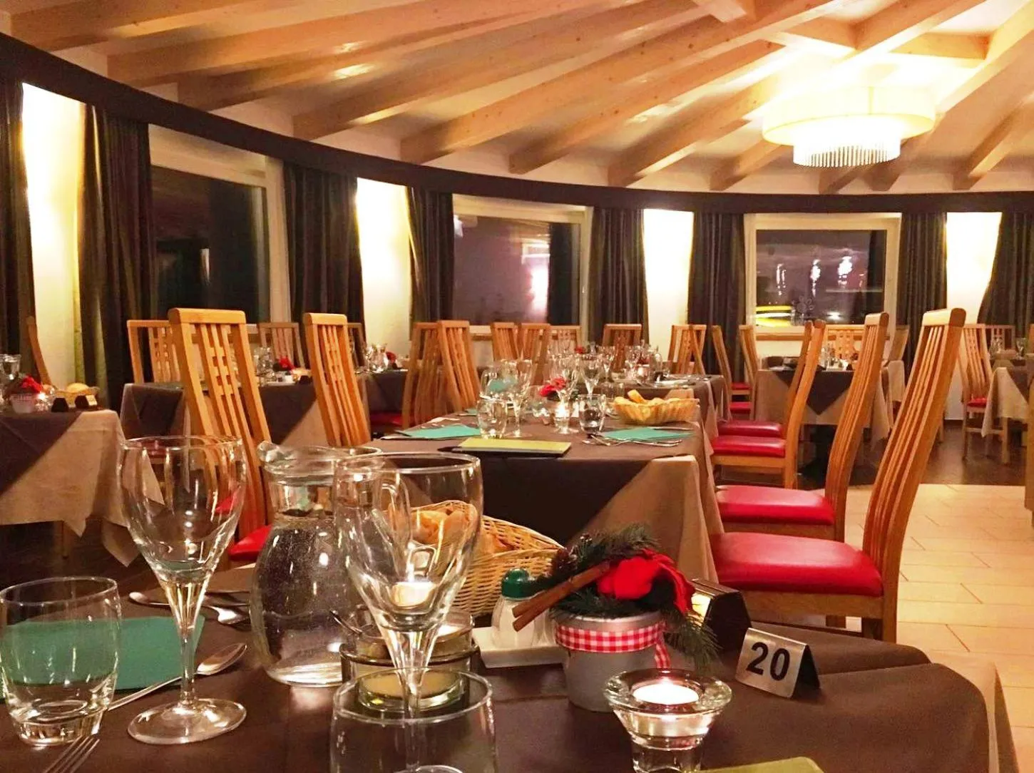 Restaurant/places to eat in Ciasa Alpina Relax Hotel