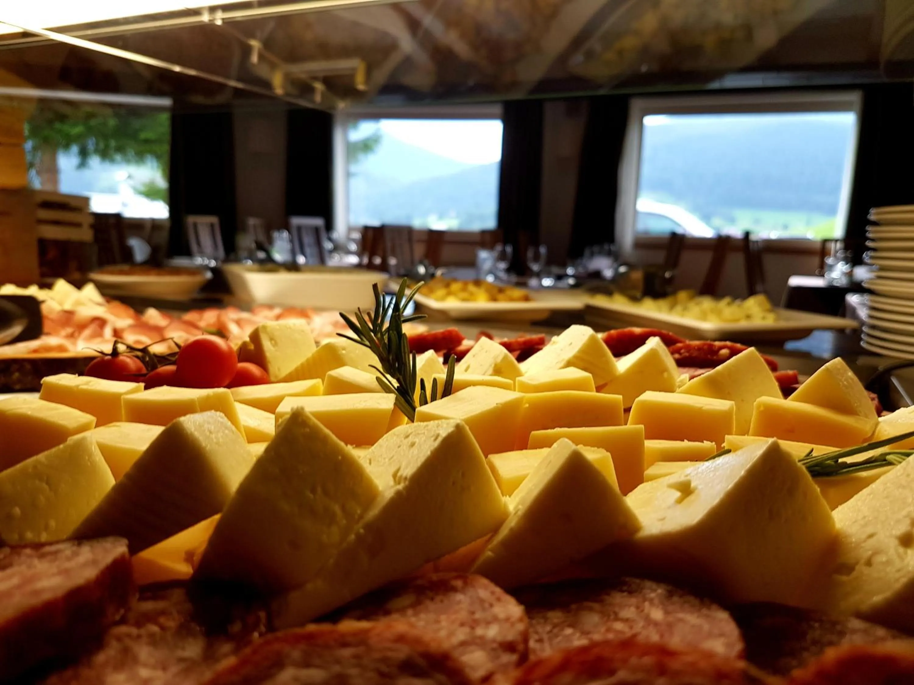 Food close-up in Ciasa Alpina Relax Hotel