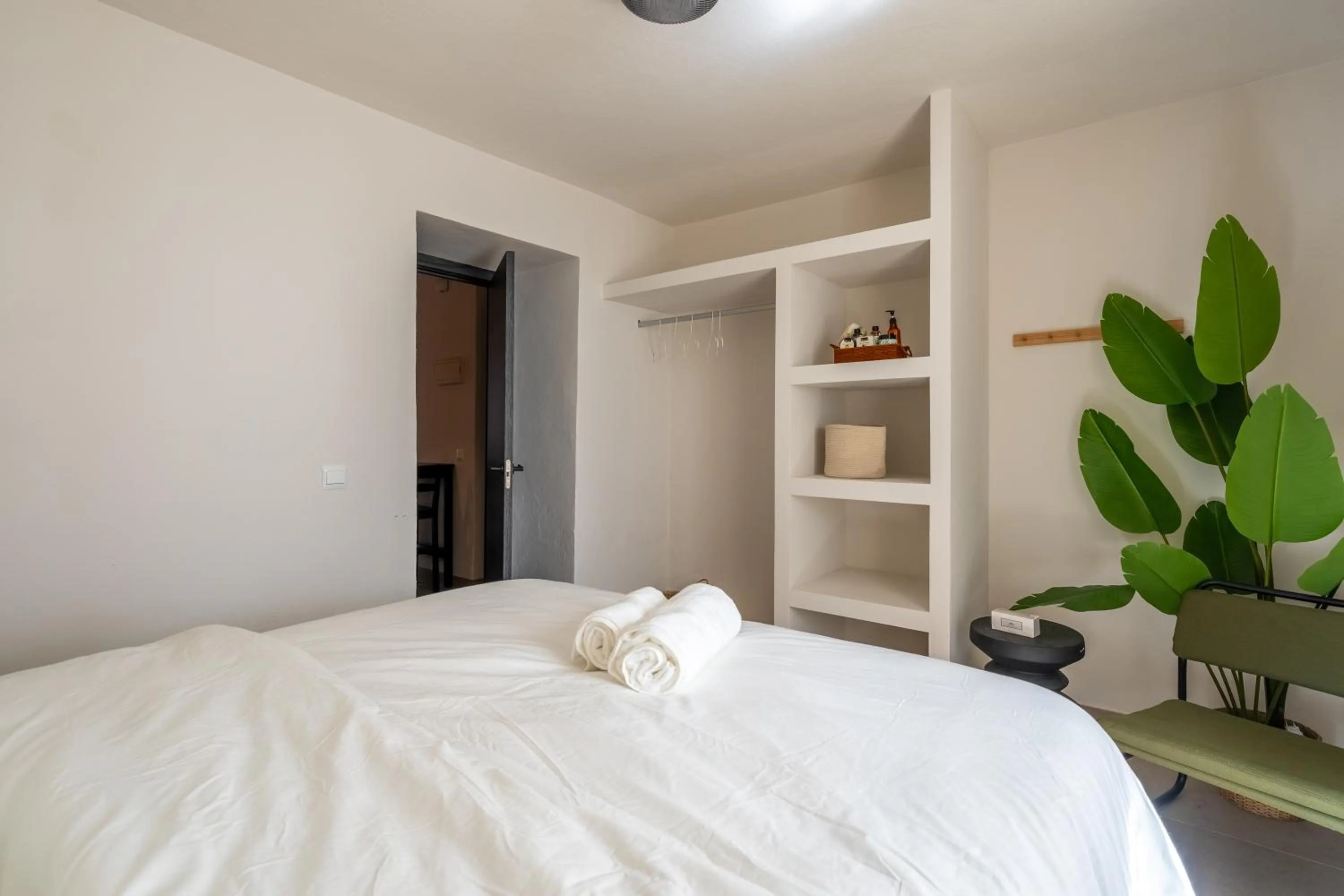 Bed in I AM La Posada Hotel and Apartment