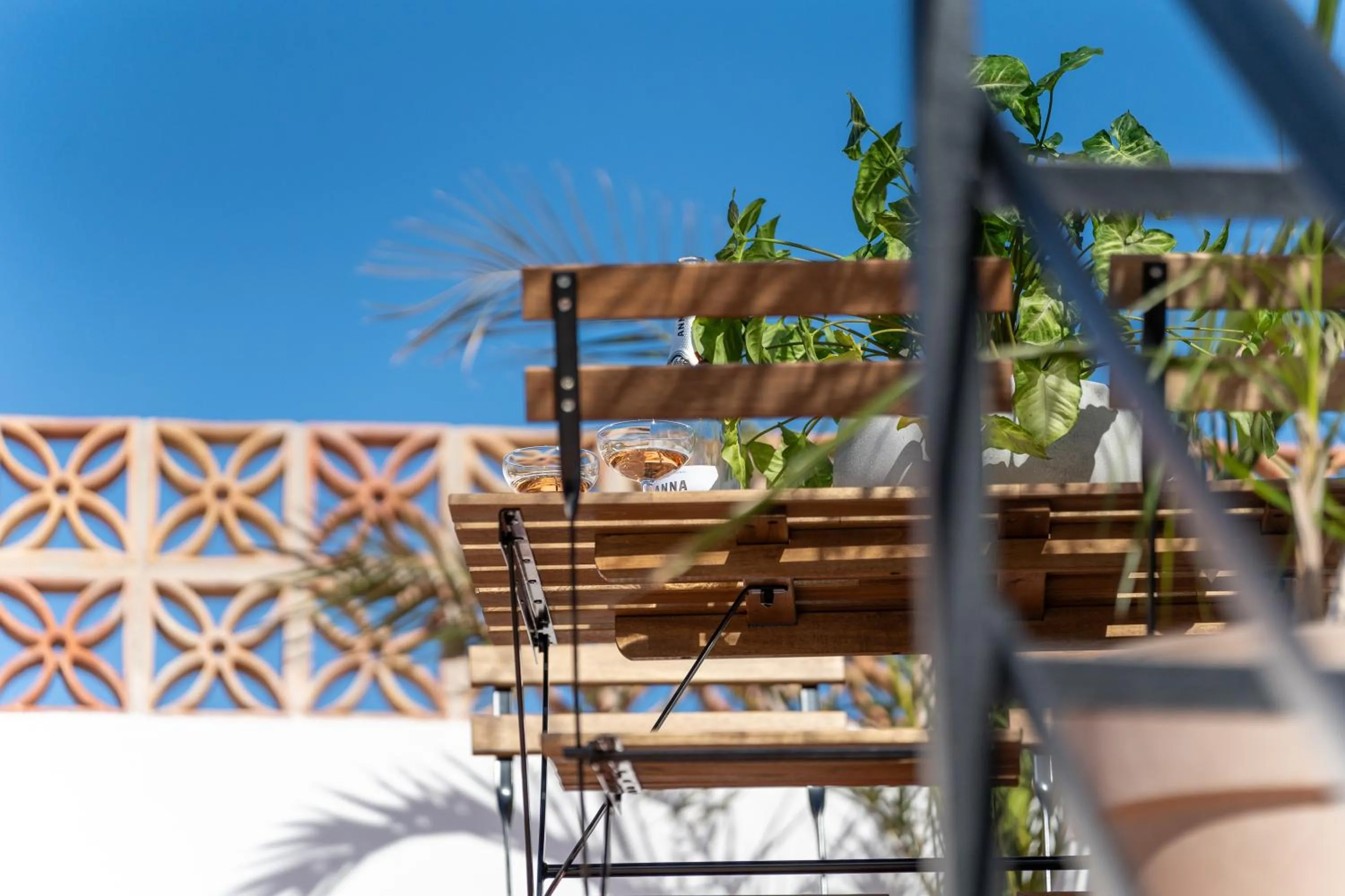 Balcony/Terrace in I AM La Posada Hotel and Apartment