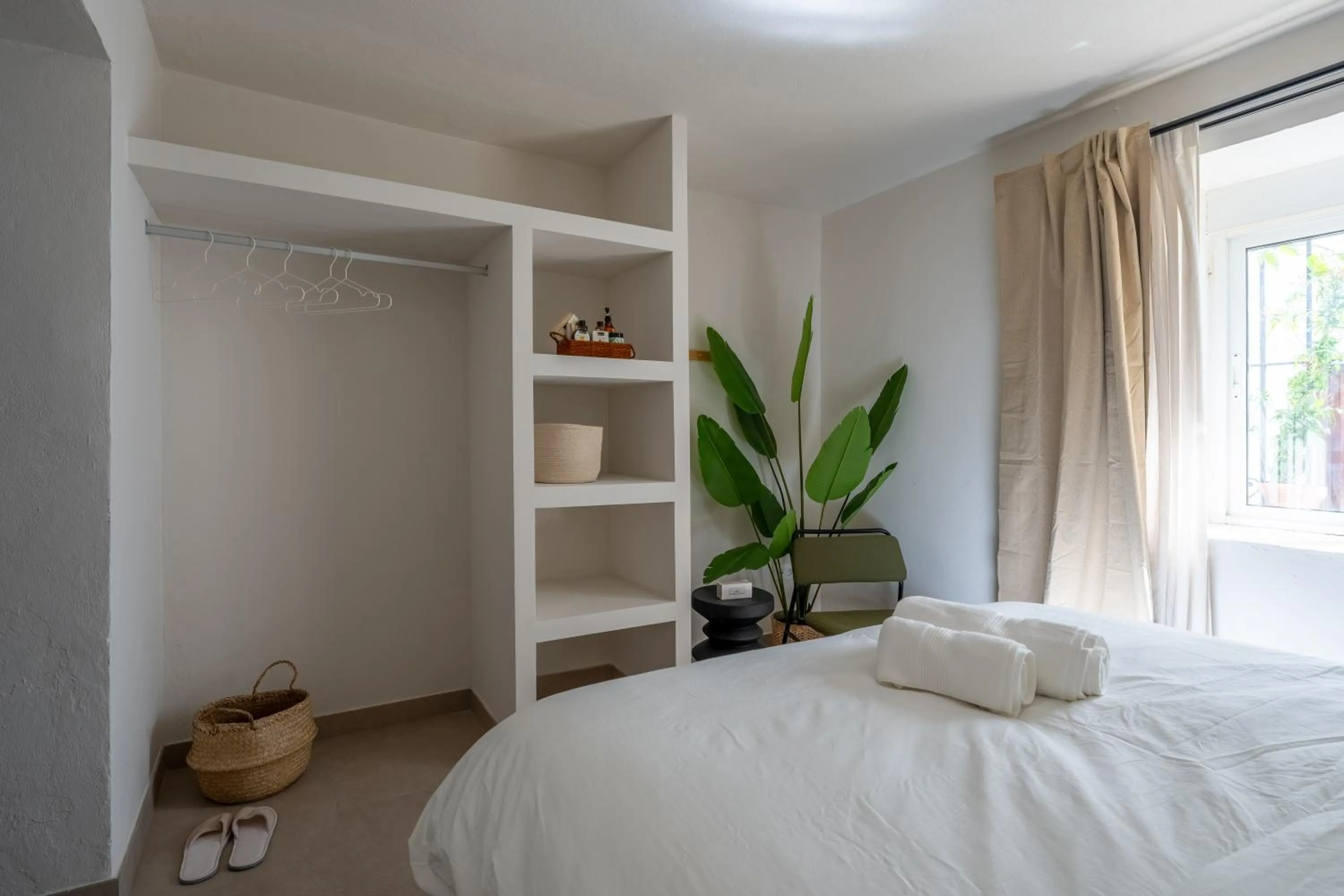 Bed in I AM La Posada Hotel and Apartment