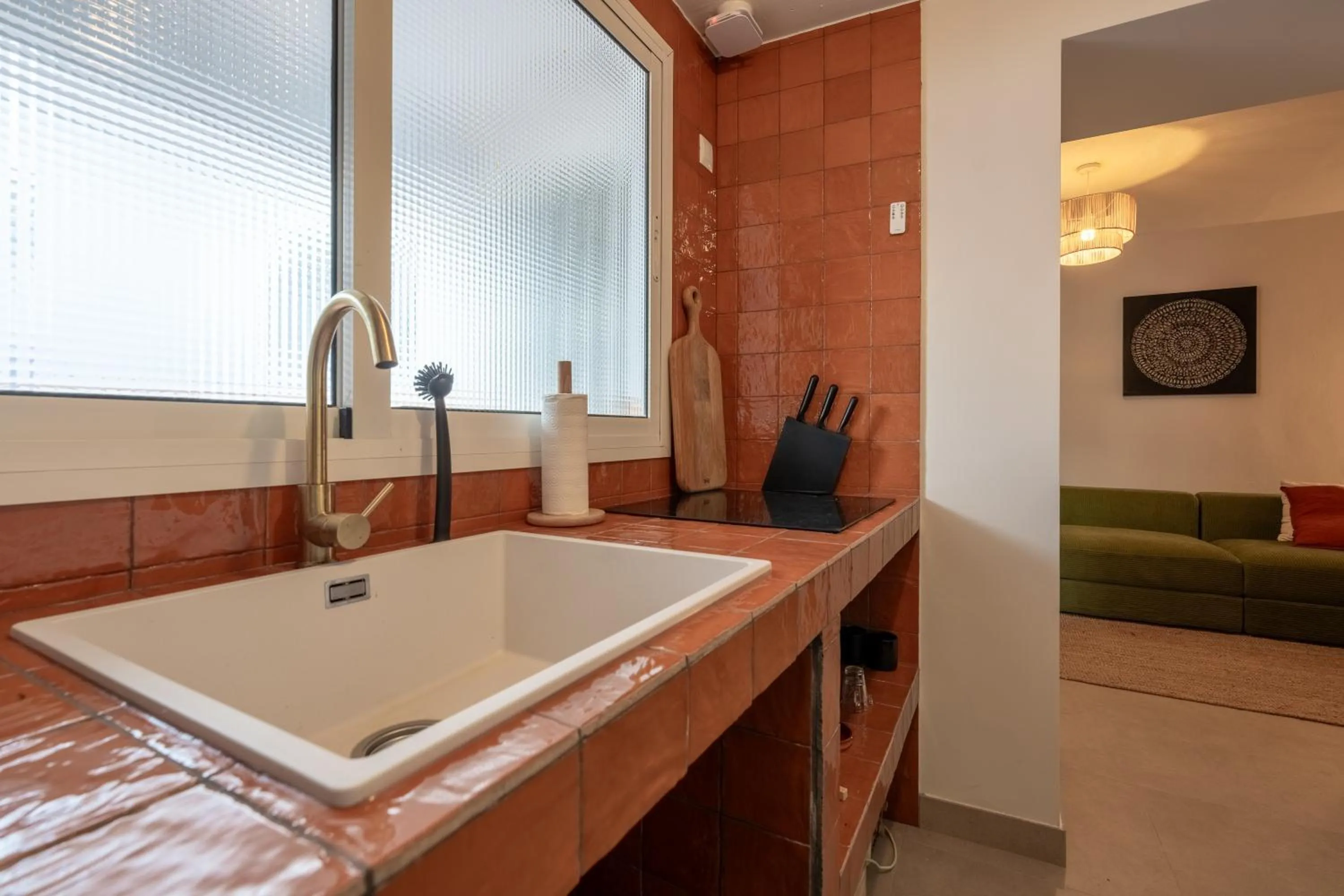 kitchen in I AM La Posada Hotel and Apartment