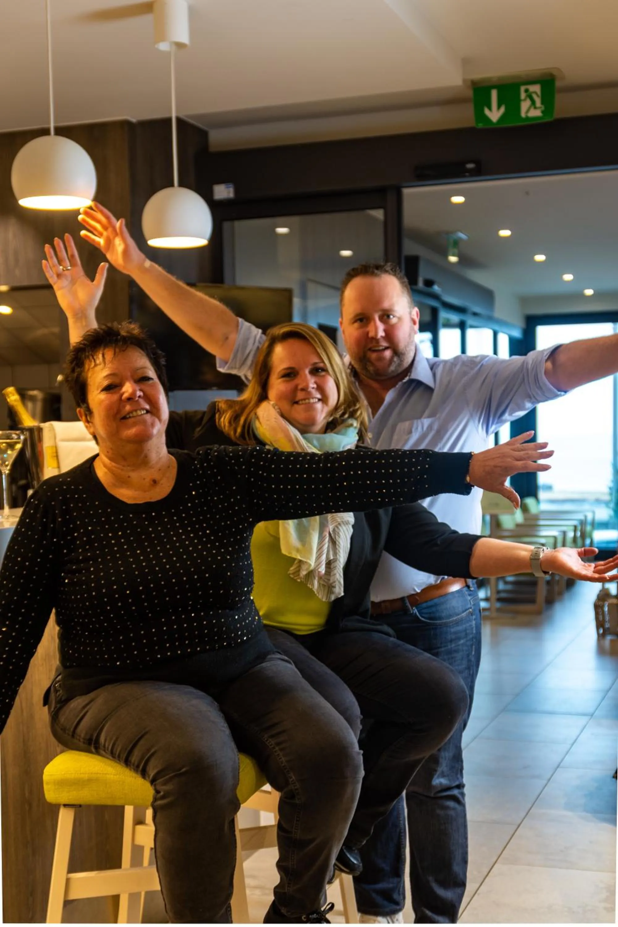 People in Hotel Les Mouettes