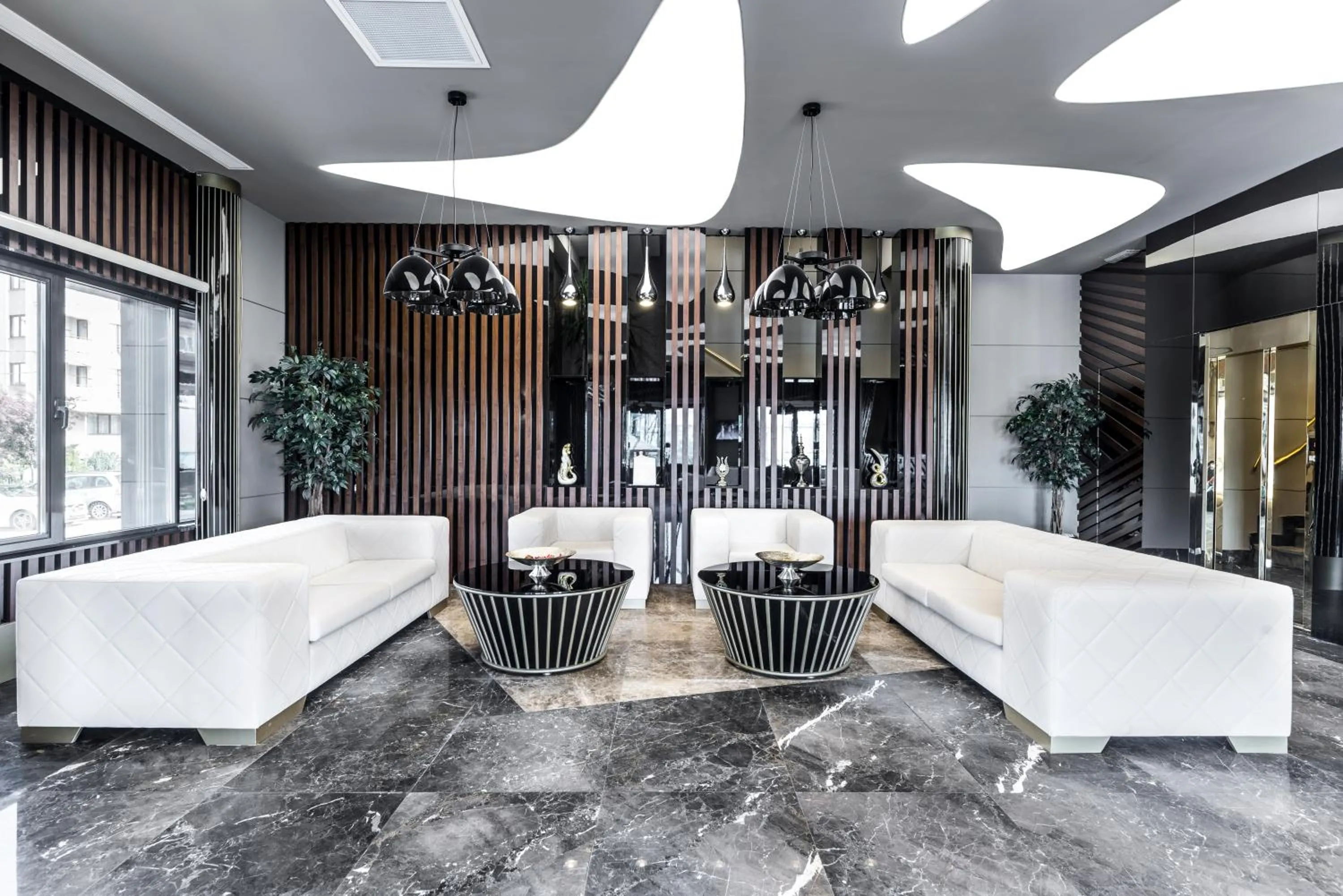 Lobby or reception in Aydinoglu Hotel