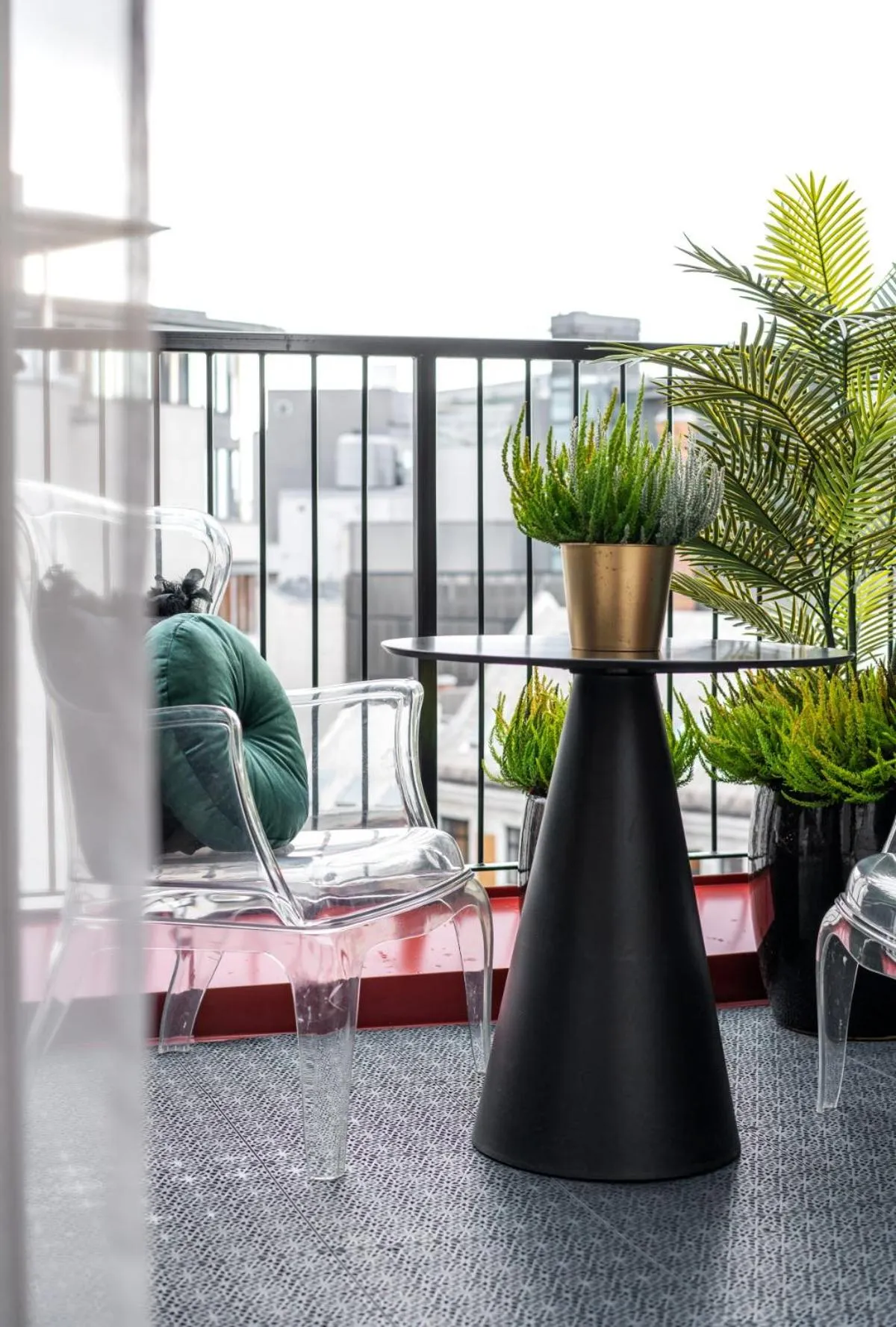 Balcony/Terrace in Thon Hotel Rosenkrantz Oslo