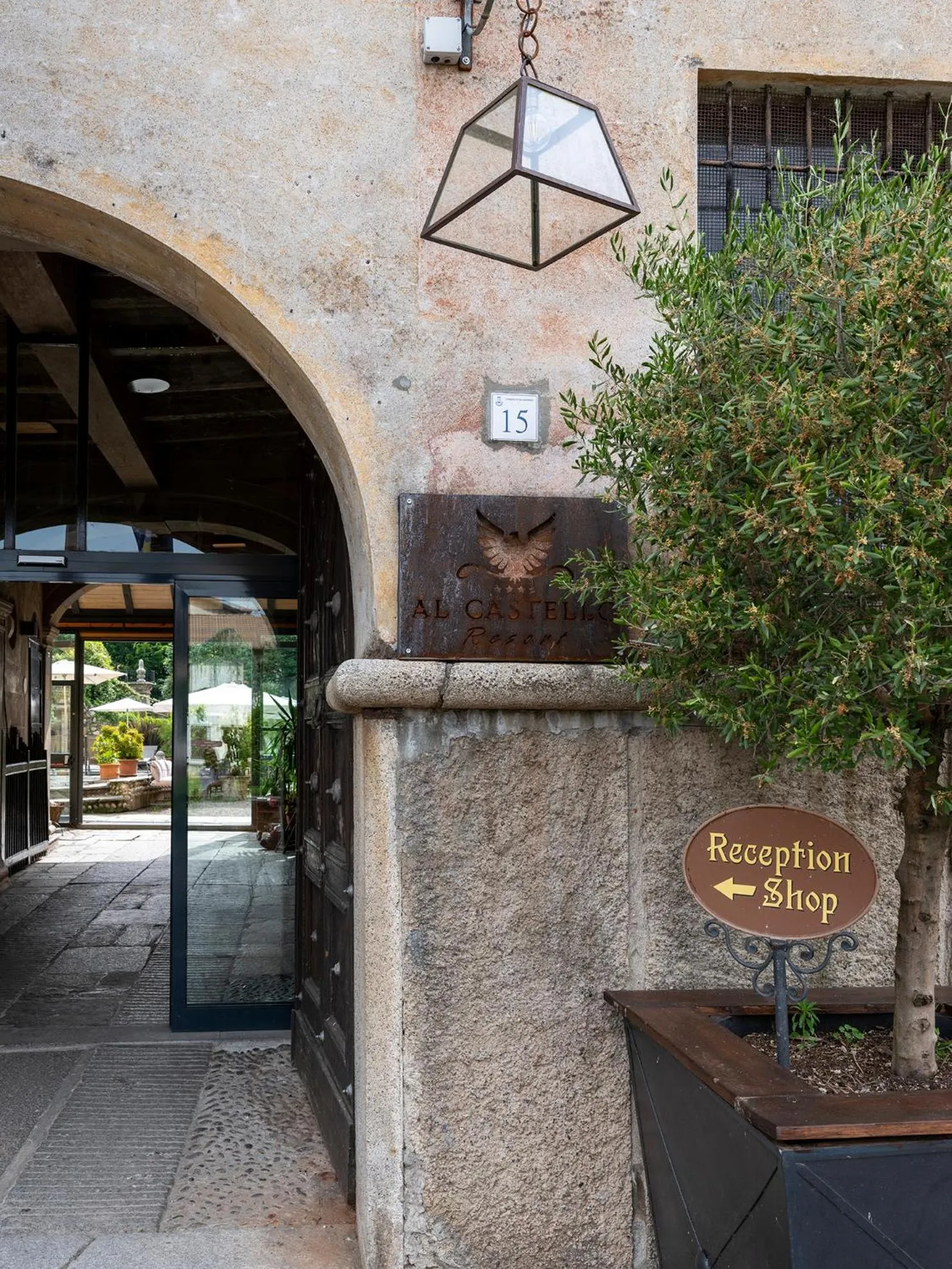 Facade/entrance in Al Castello Resort