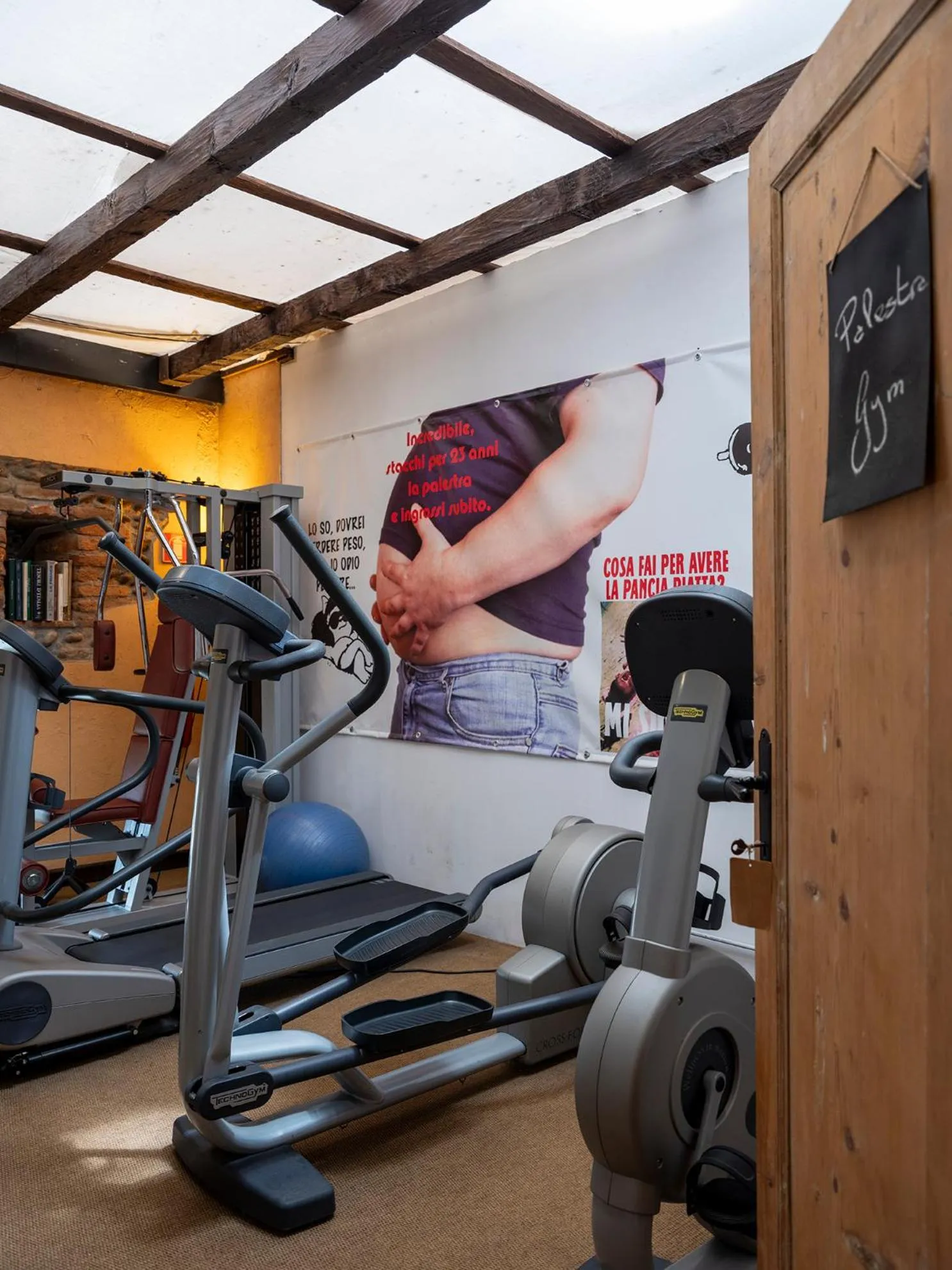 Fitness centre/facilities in Al Castello Resort