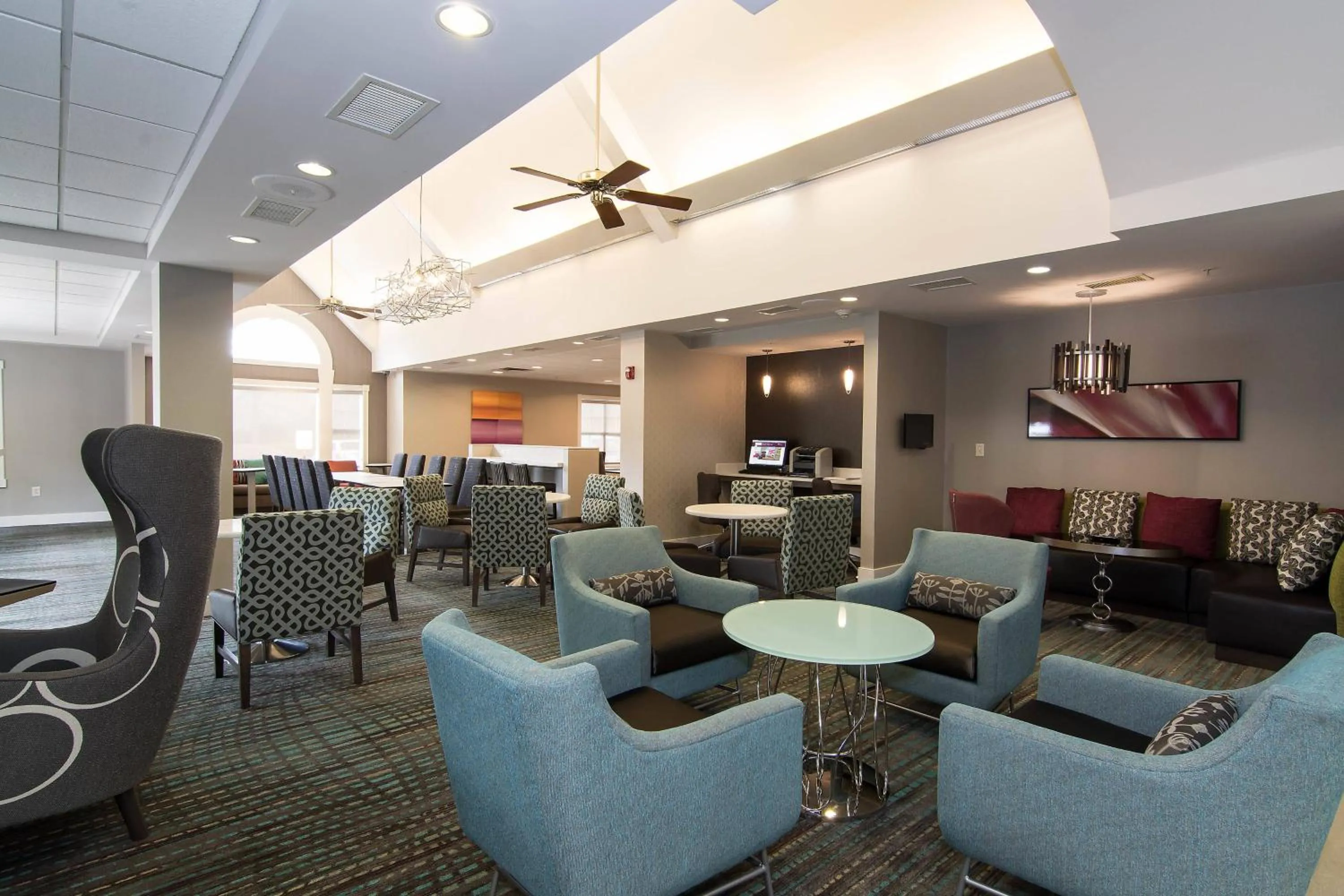 Lobby or reception in Residence Inn by Marriott Charlotte Piper Glen