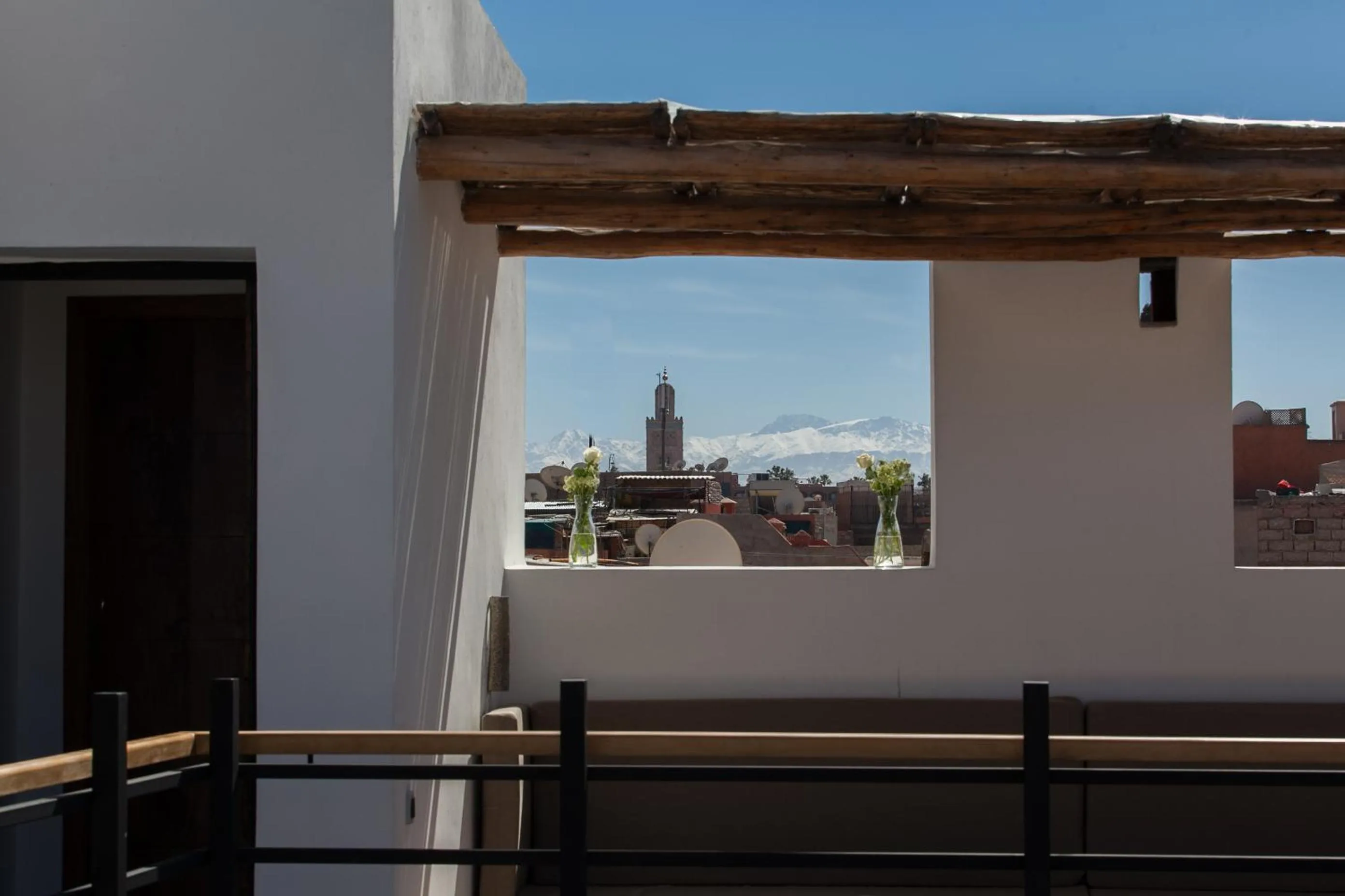 Mountain view in Riad Zebrakaro