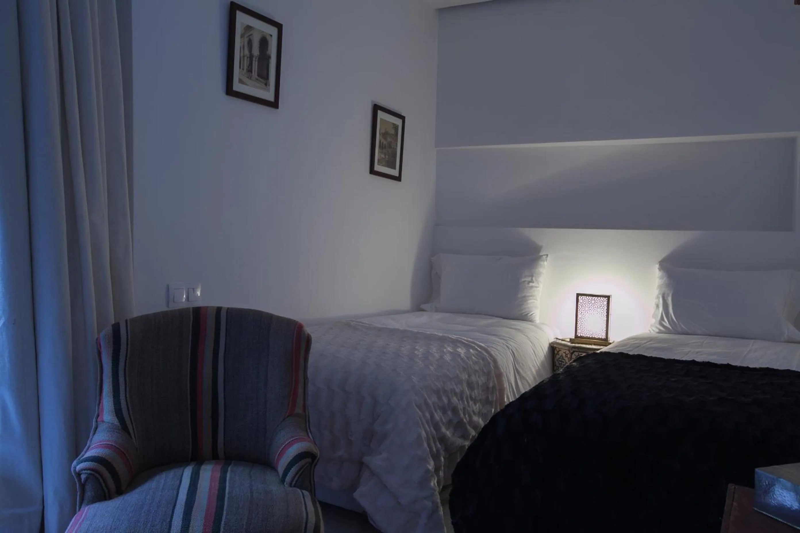 Bedroom, Bed in Riad Zebrakaro