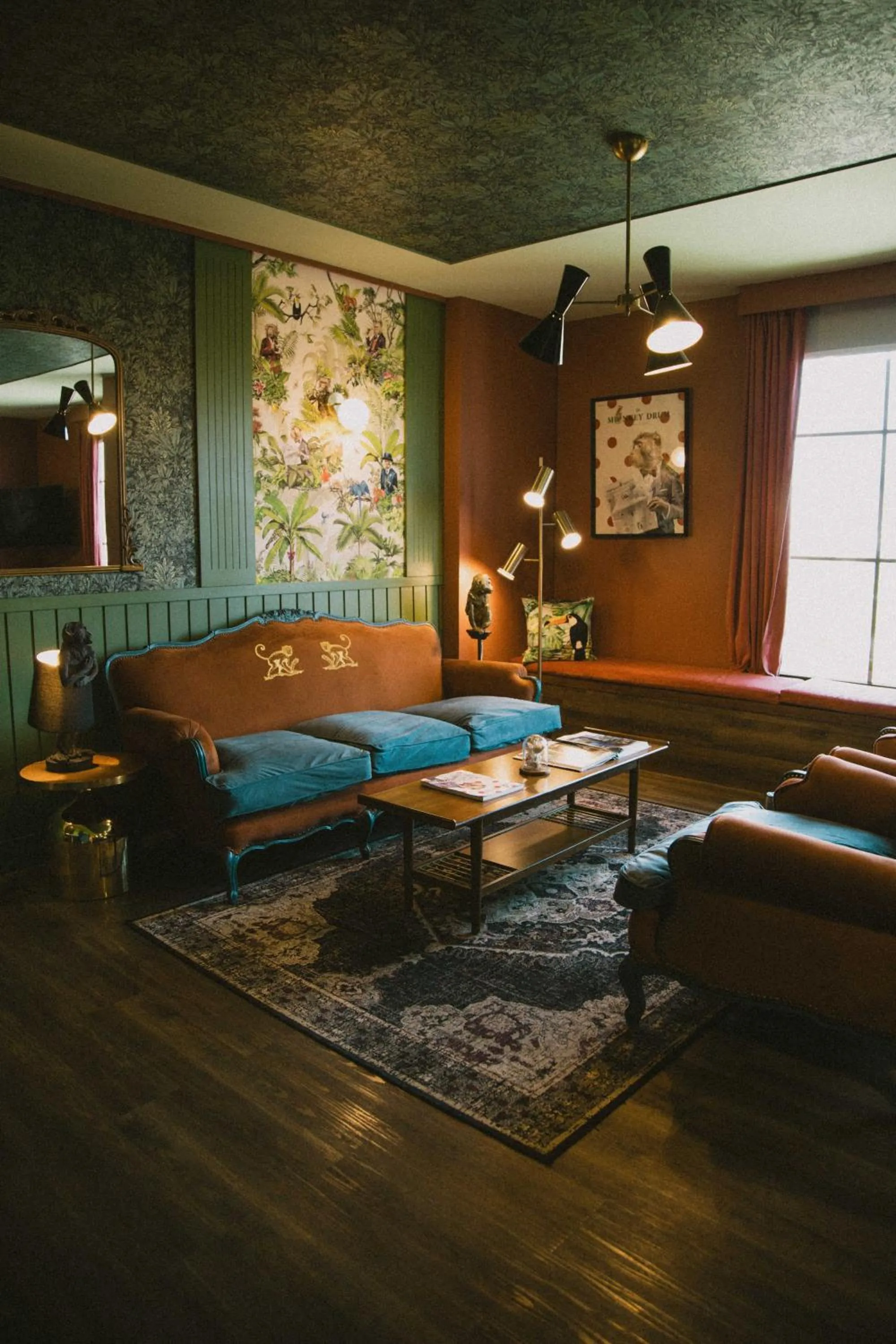 Living room in Hotel Eco Boutique Bidasoa