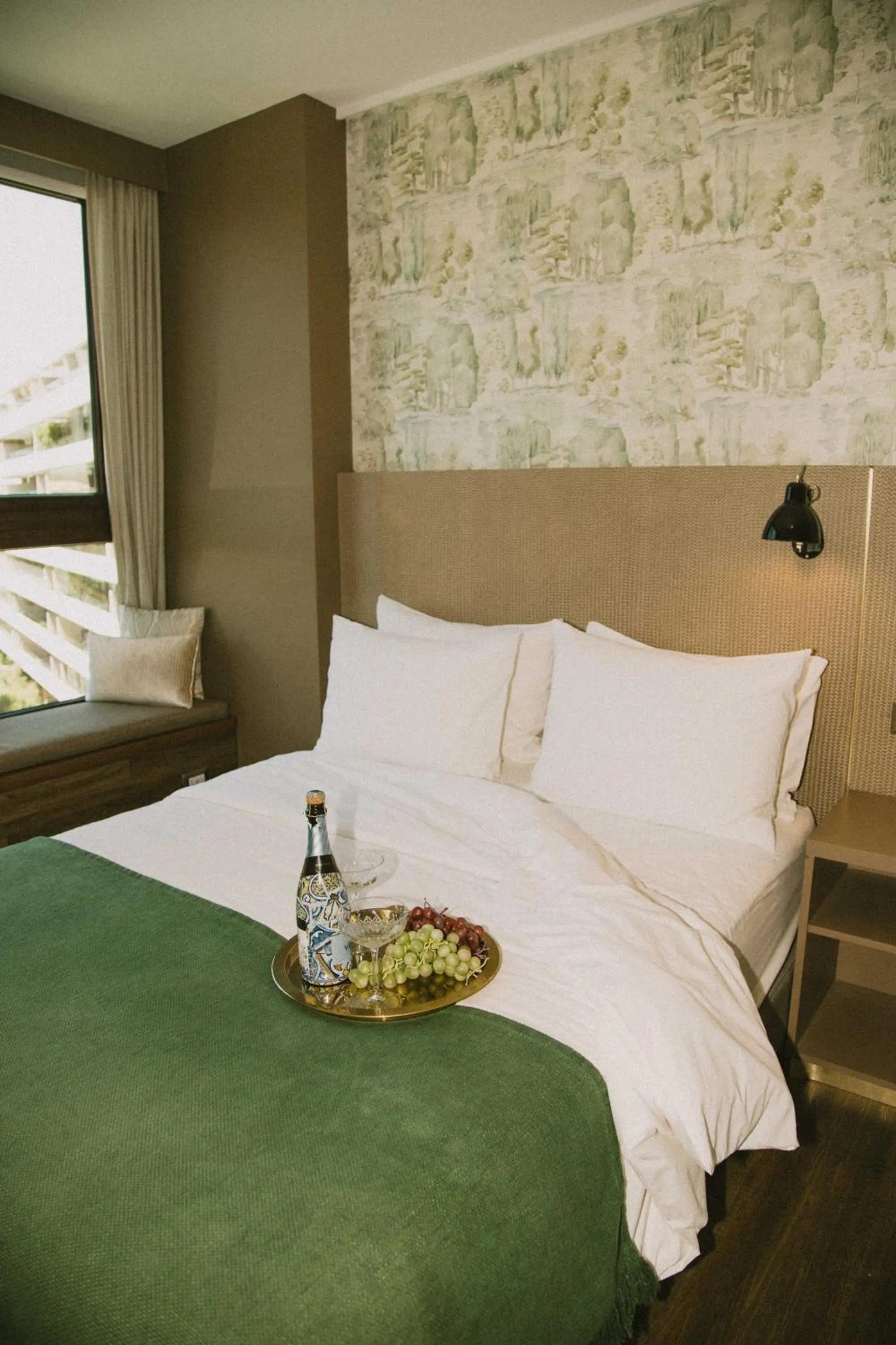 Bed in Hotel Eco Boutique Bidasoa