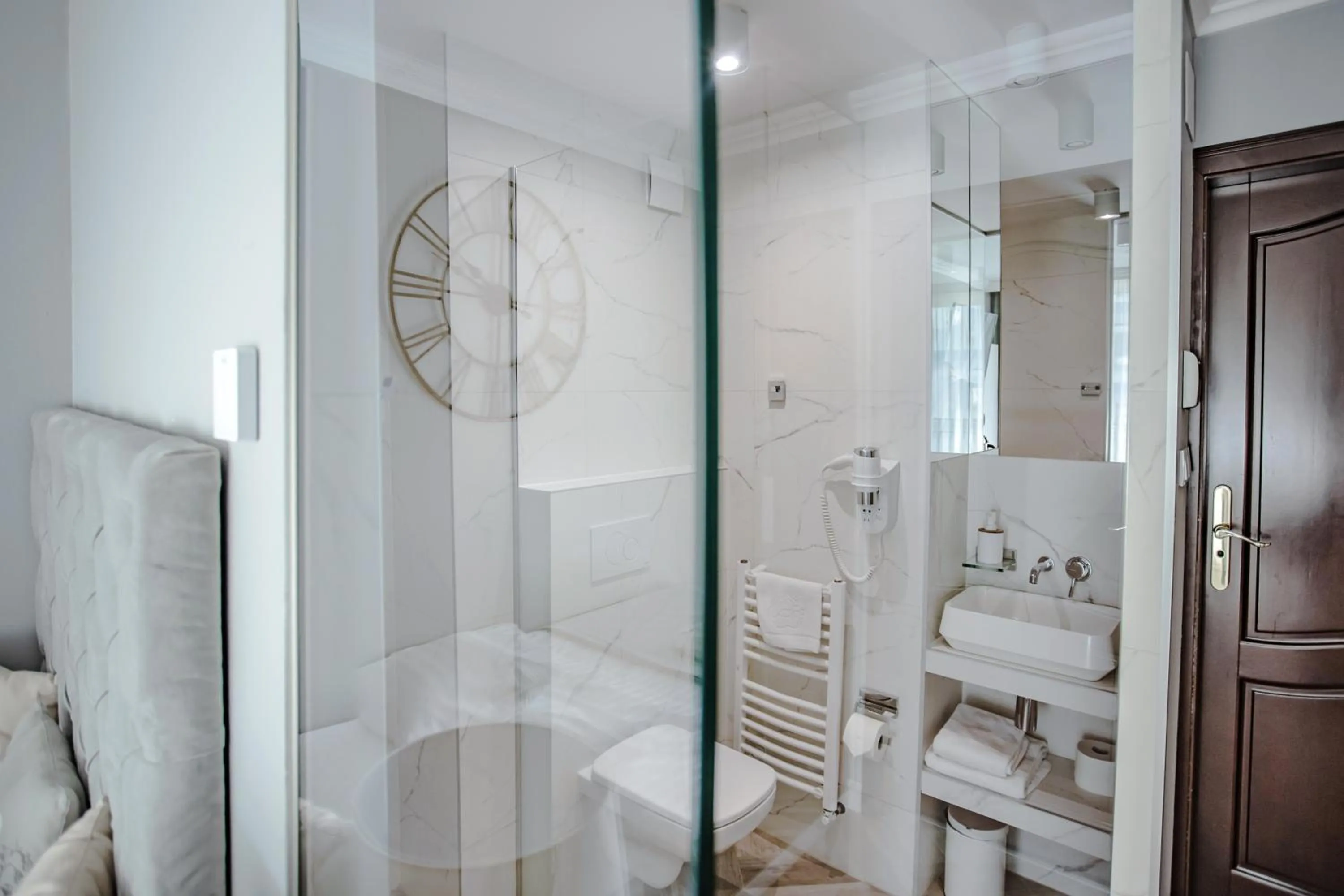 Shower in Prawdzic Family Resort & Wellness