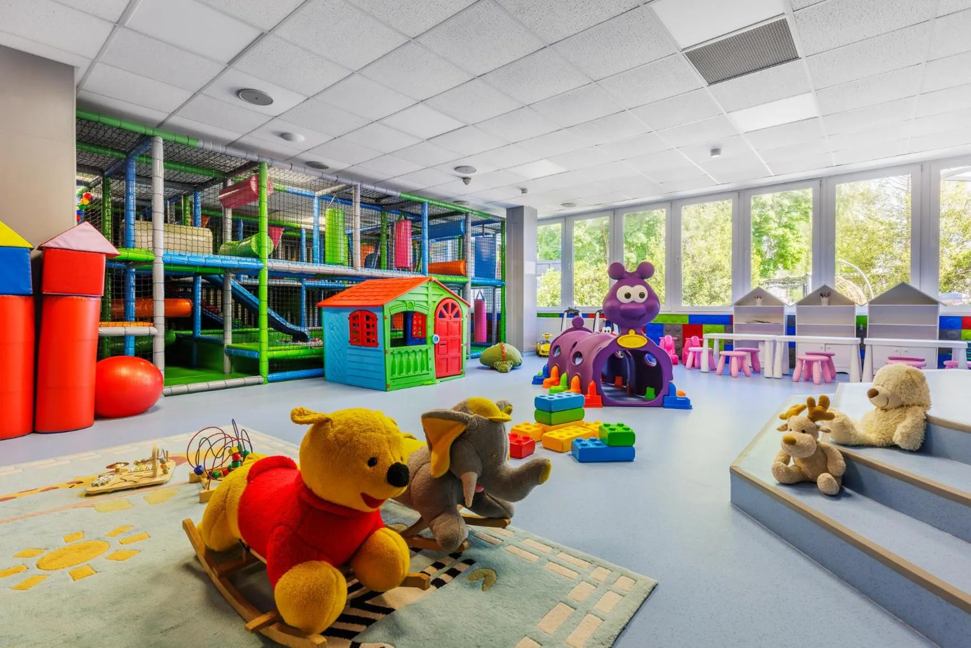 Children play ground in Prawdzic Family Resort & Wellness