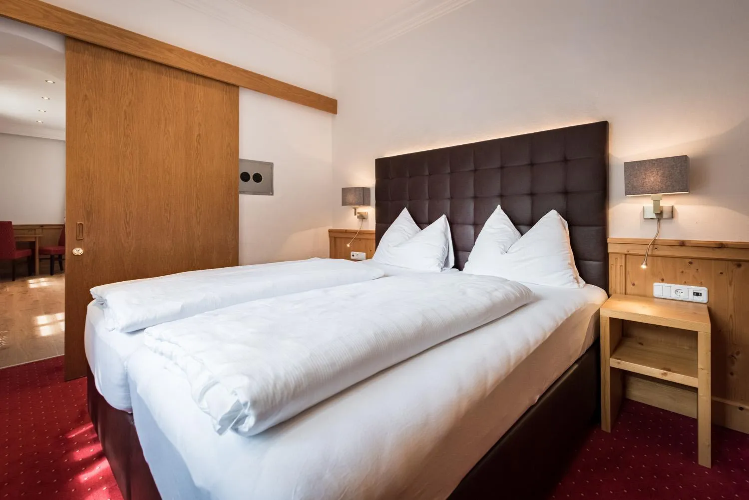 Bed in Hotel Plankenhof B&B