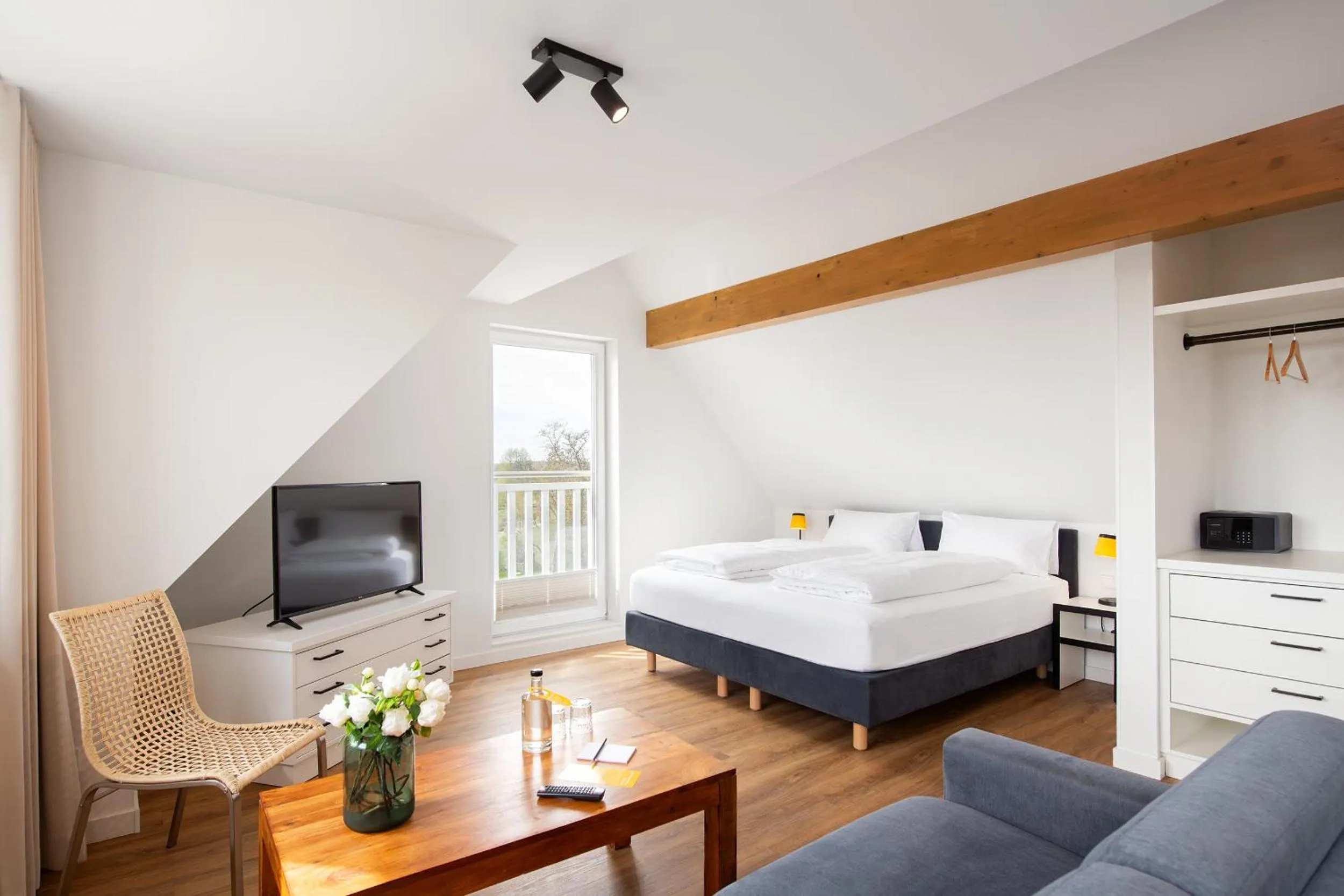 Bed in Hotel Meerzeit