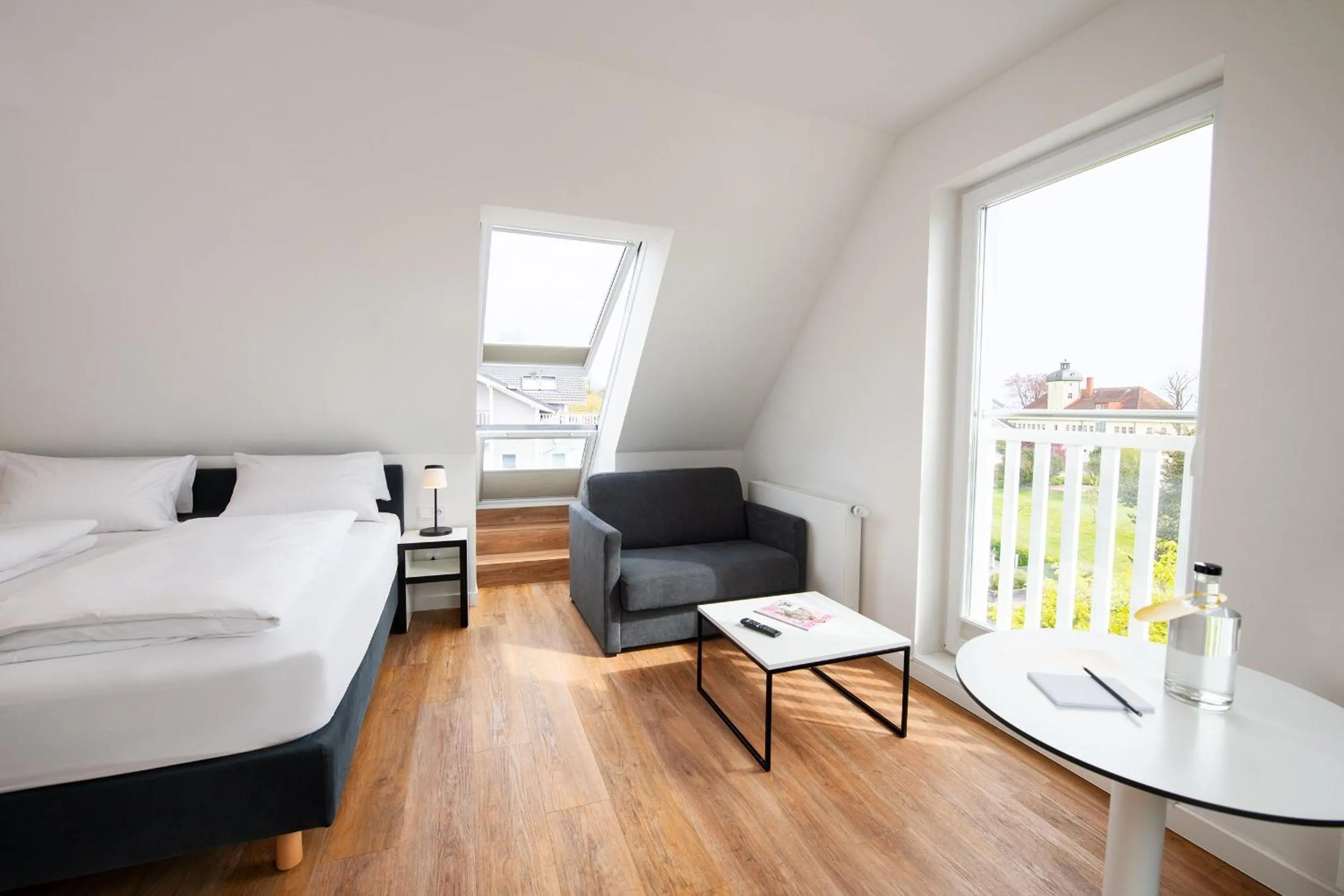 Bed in Hotel Meerzeit