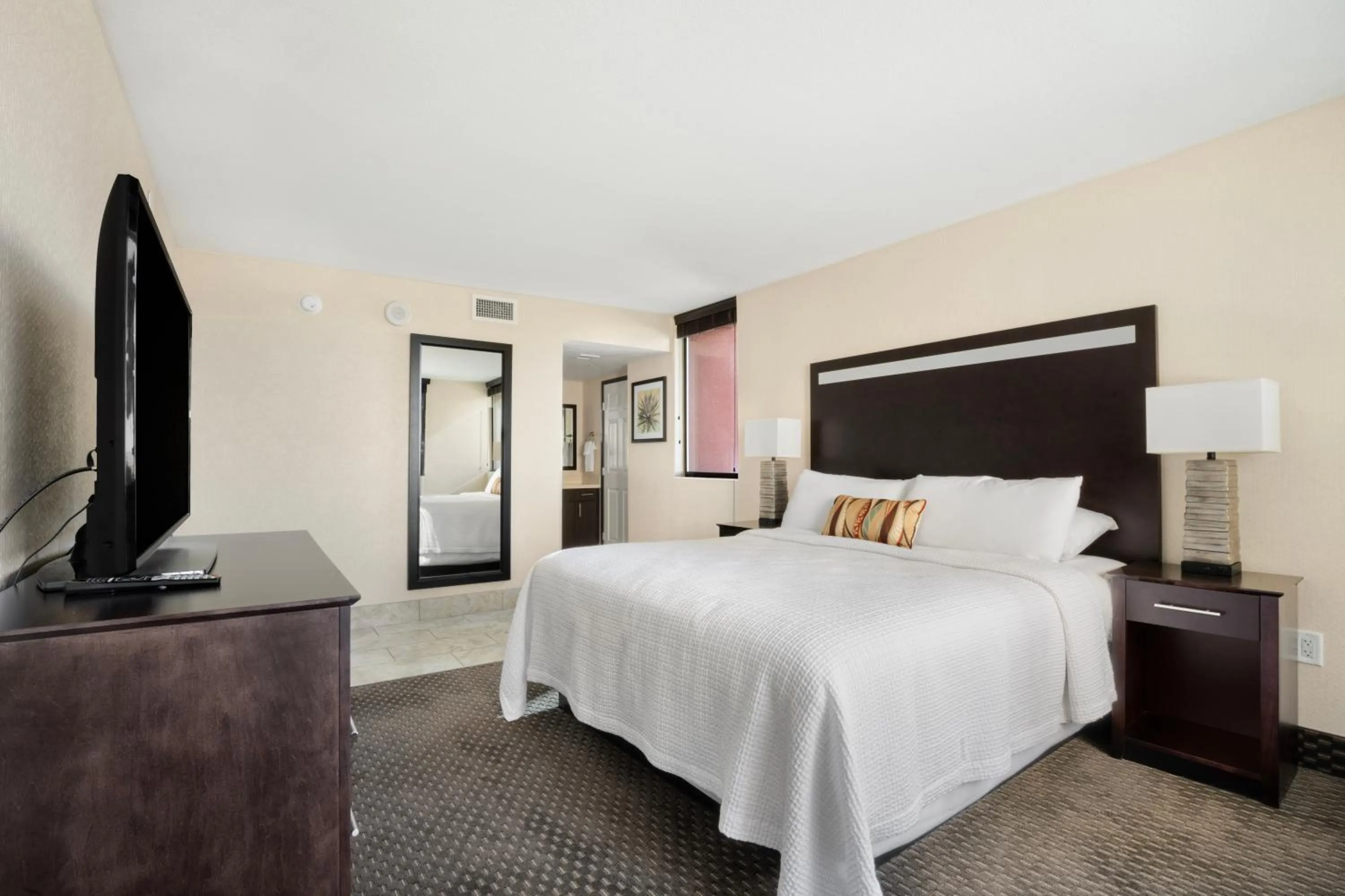 Bed in The Carriage House